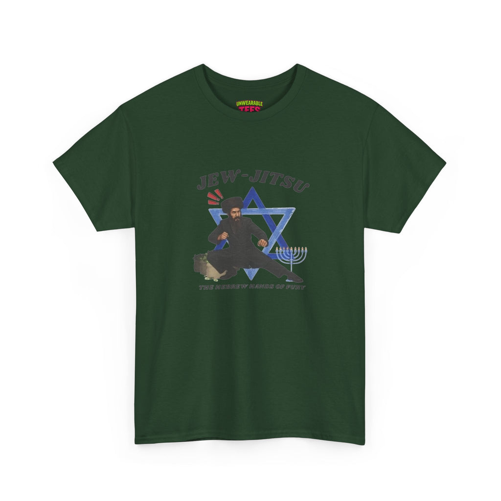 Jew-Jitsu The Hebrew Hands of Fury T-Shirt
