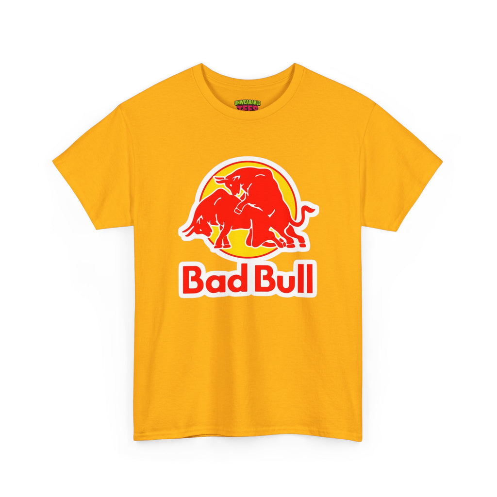 Red Bull Parody Logo "Bad Bull" T-Shirt