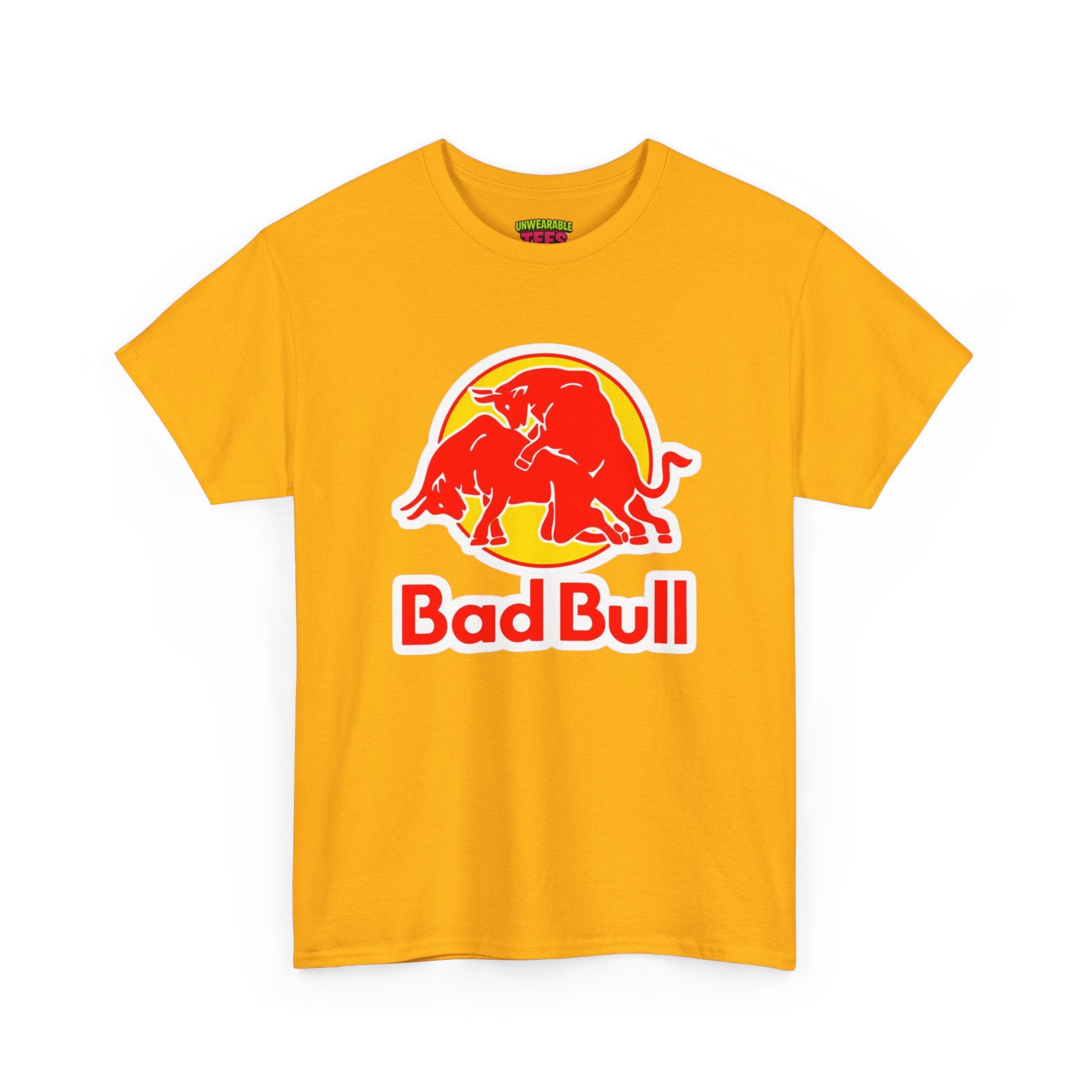 Red Bull Parody Logo "Bad Bull" T-Shirt