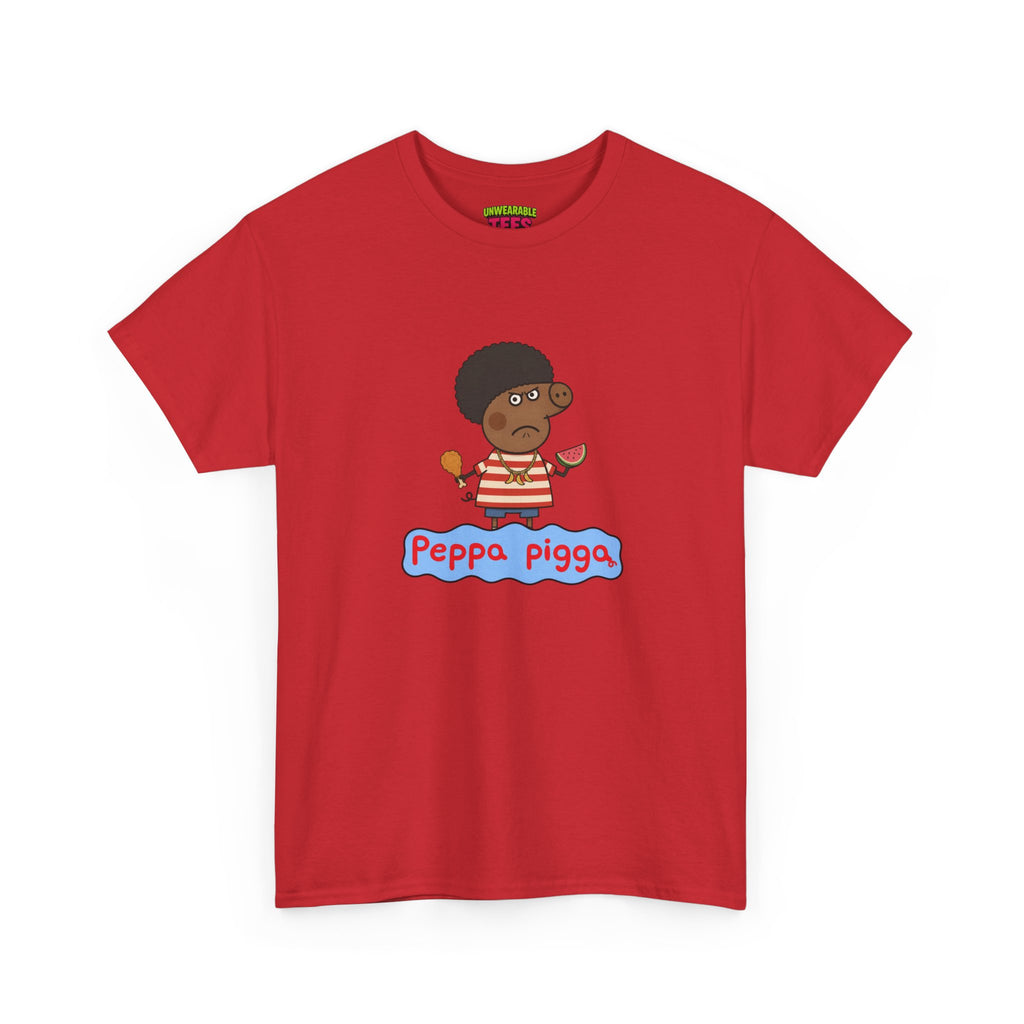 Peppa Pigga Parody Logo T-Shirt