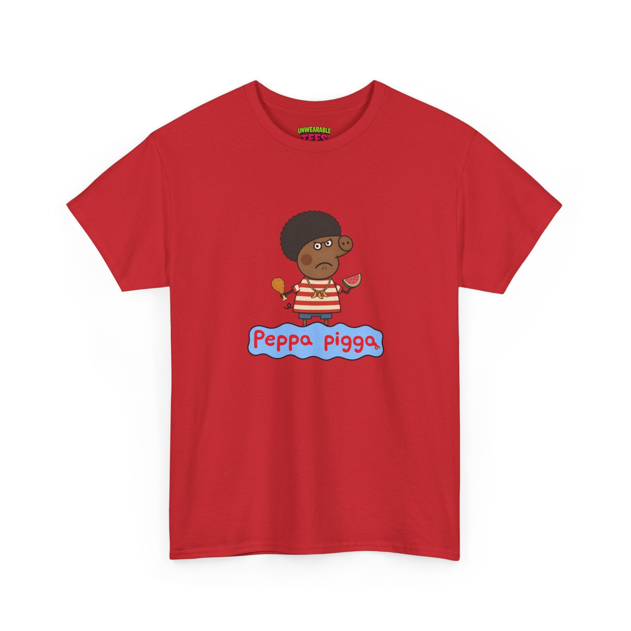 Peppa Pigga Parody Logo T-Shirt