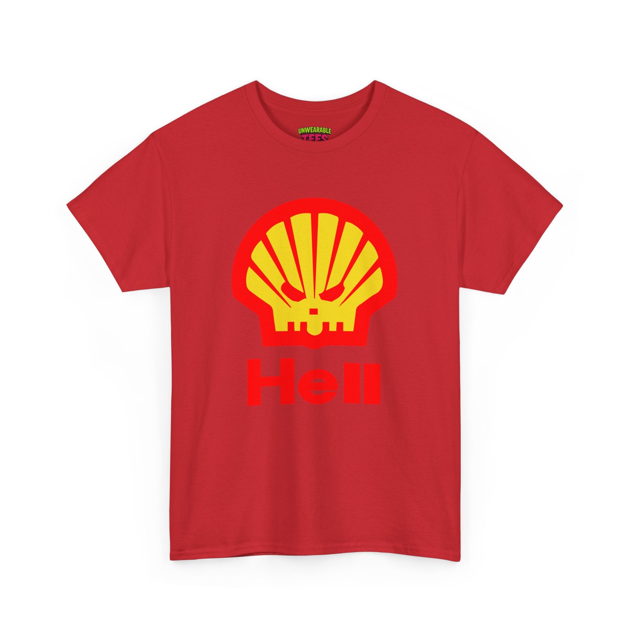 Shell Parody Logo "Hell" T-Shirt