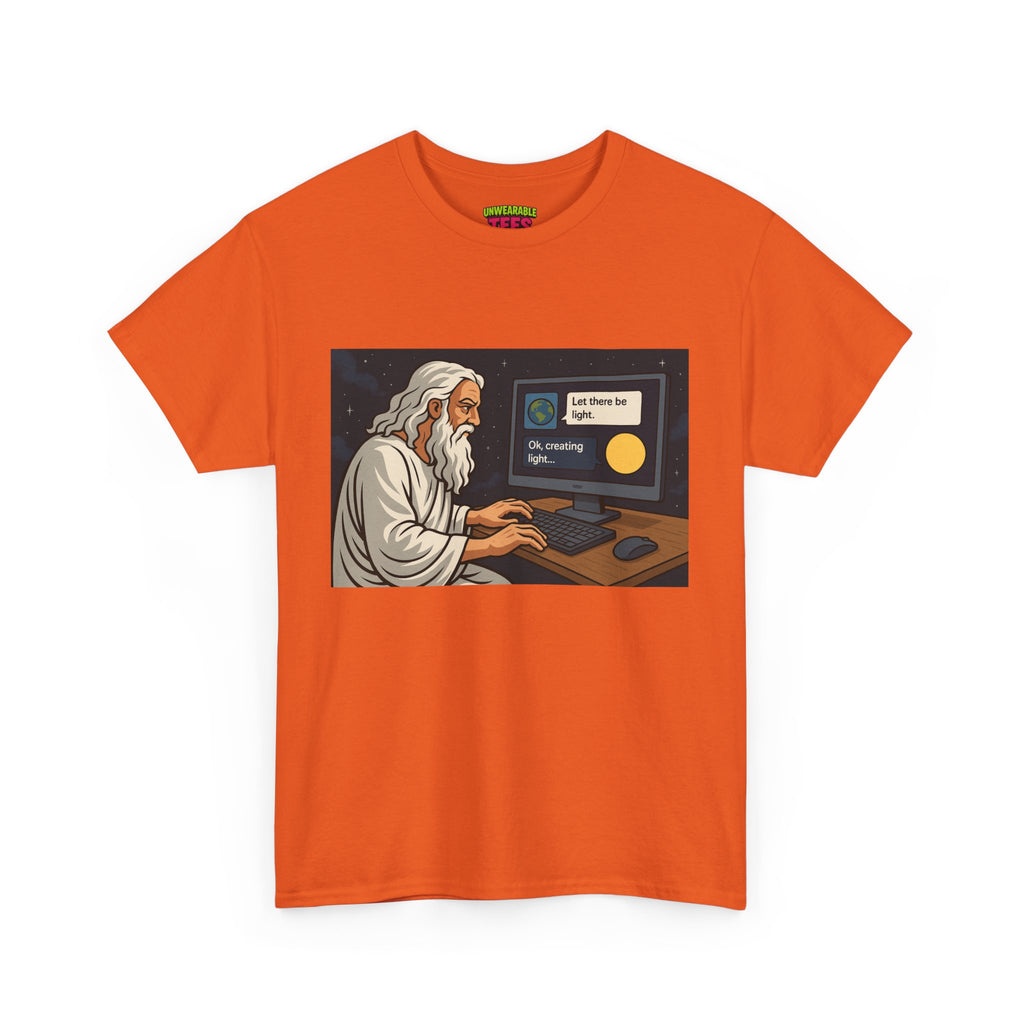 Jesus Vibe-coded World T-Shirt