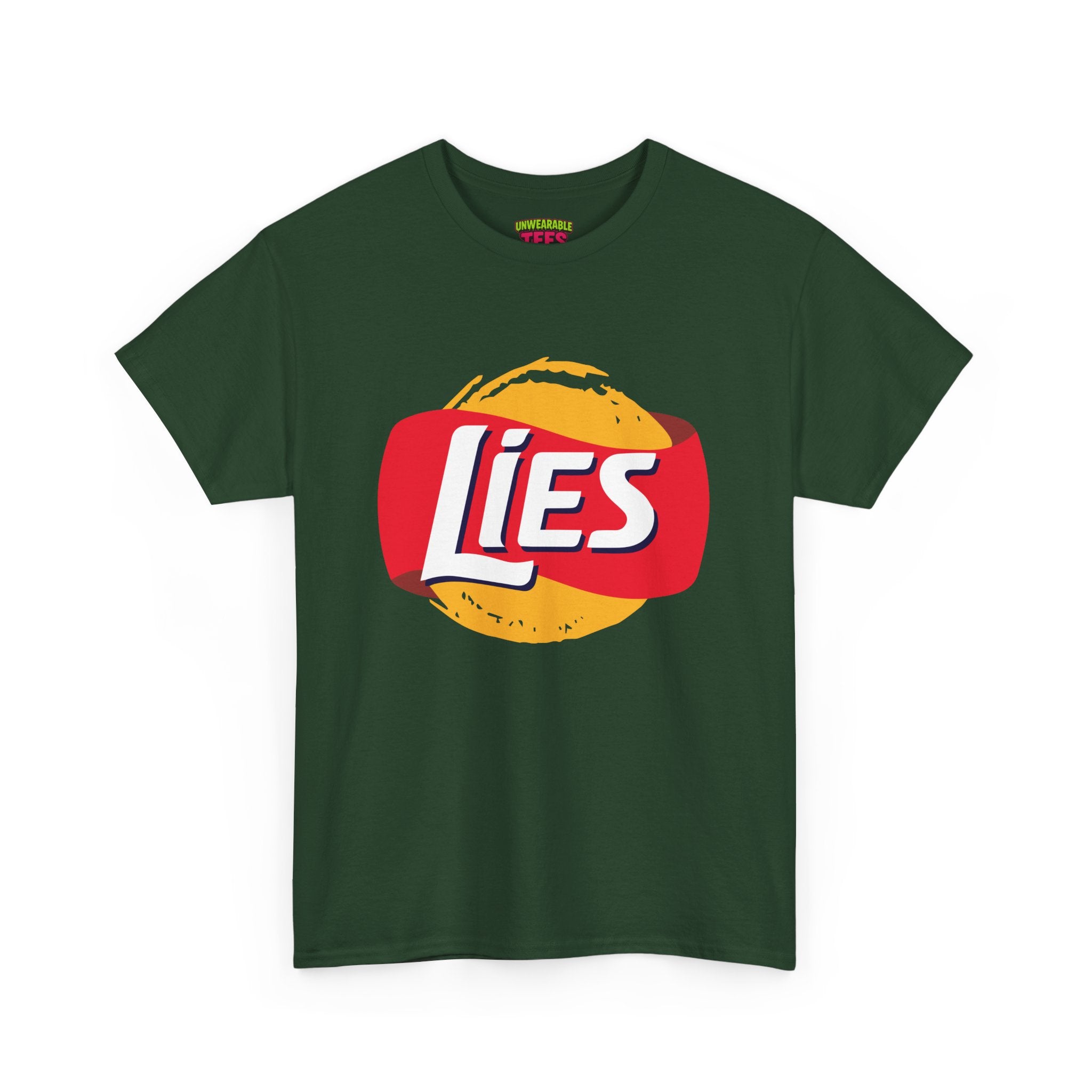 Lay's Parody Logo "Lies" T-Shirt