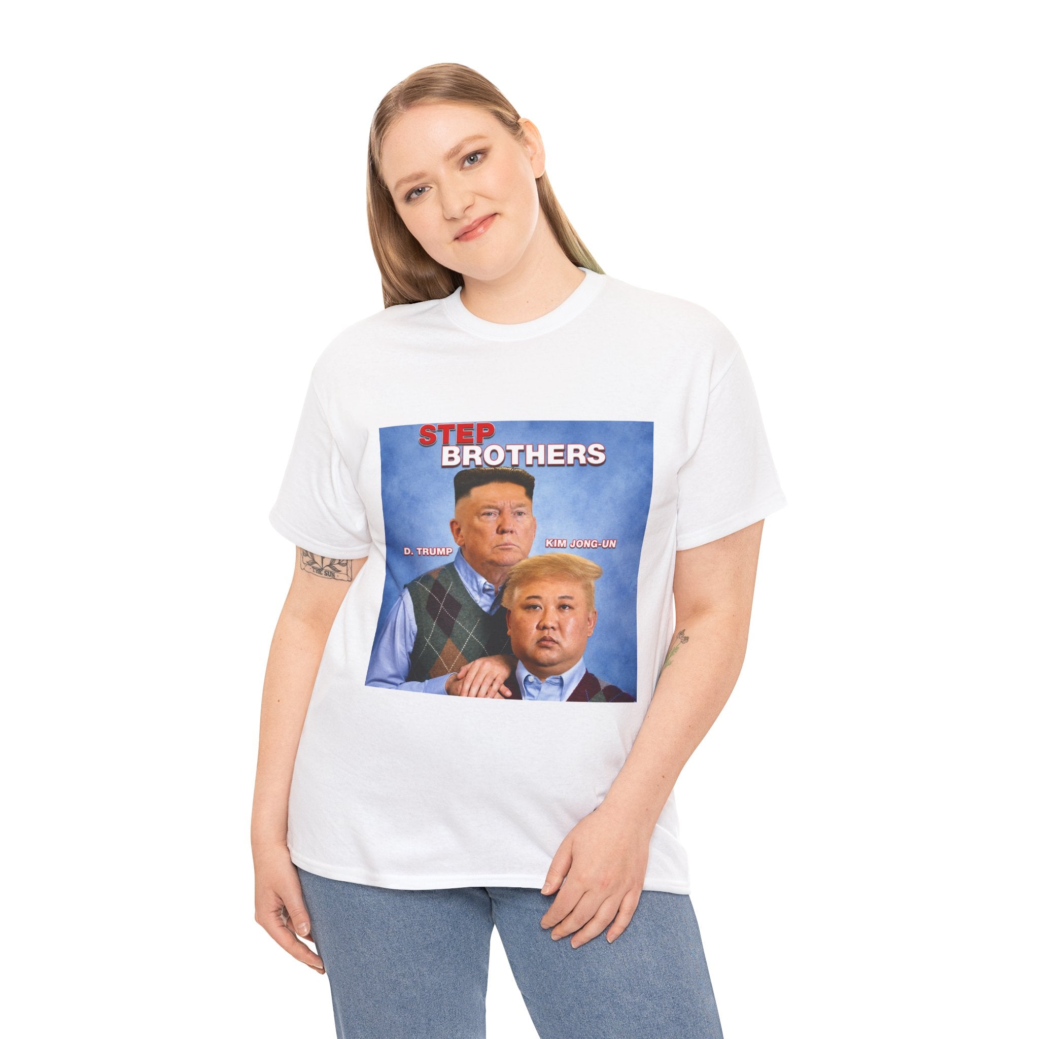 Donald Trump & Kim Jong Un Step Brothers T-Shirt