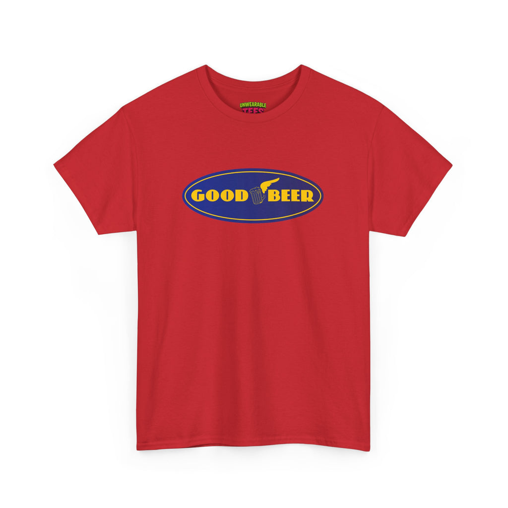 Good Year Parody Logo "Good Beer" T-Shirt