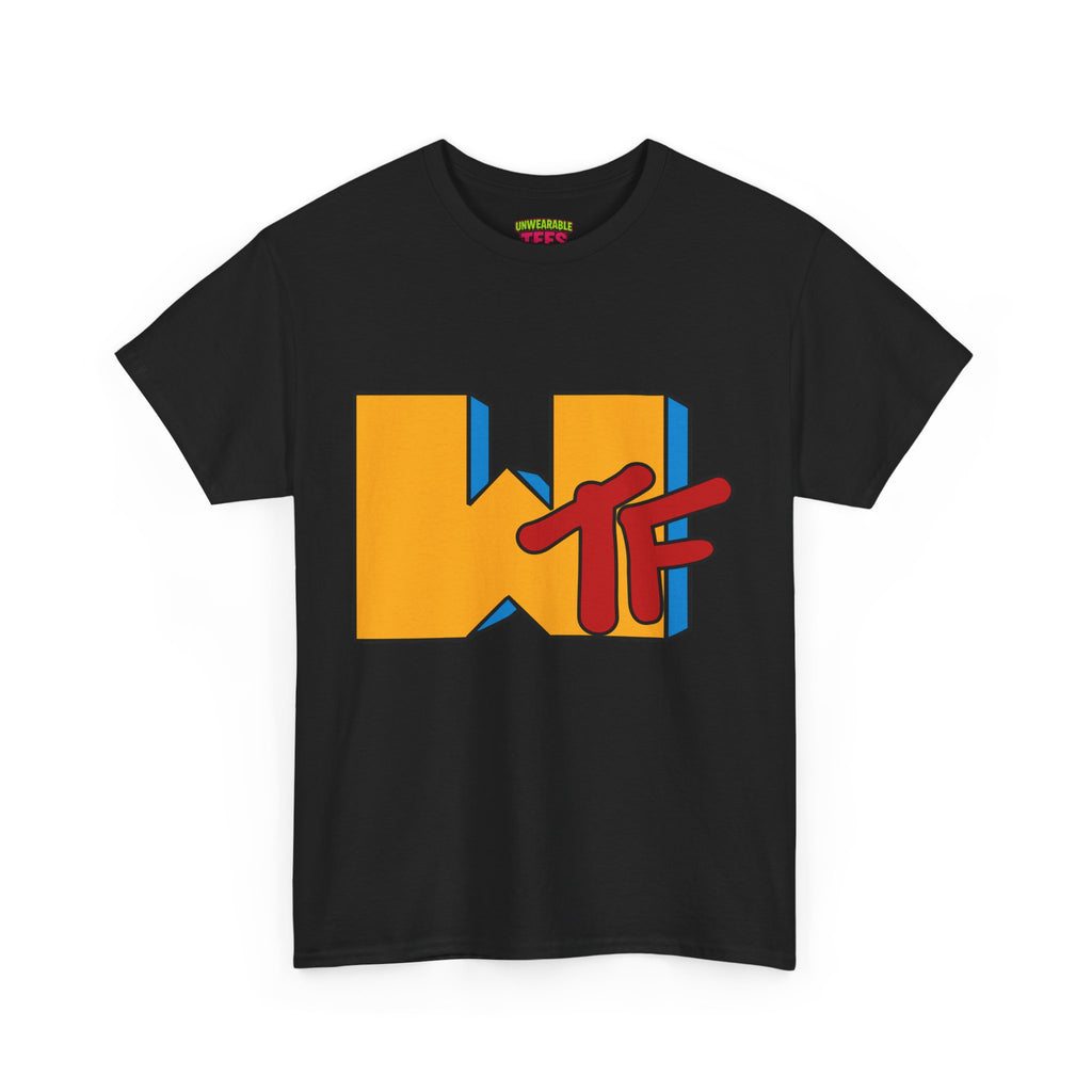 MTV Parody Logo "WTF" T-Shirt