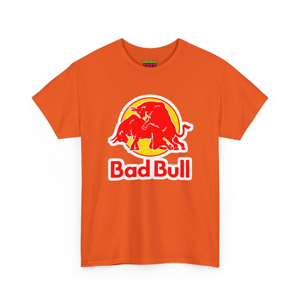 Red Bull Parody Logo "Bad Bull" T-Shirt