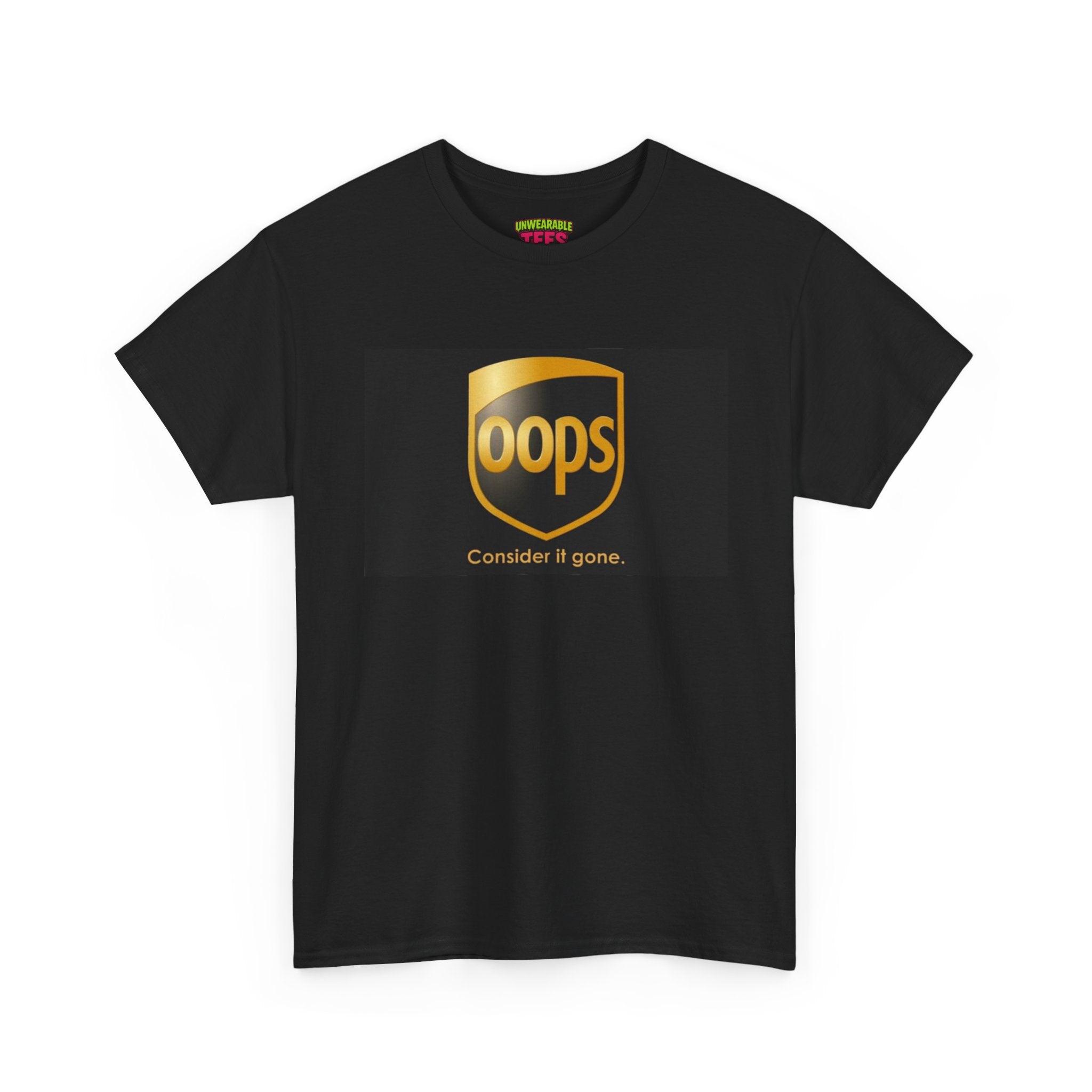UPS Parody Logo "Oops" T-Shirt