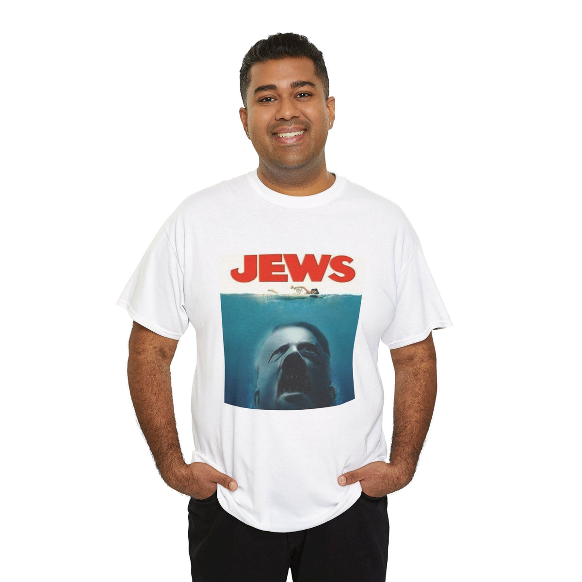 Jaws Parody Logo Jews T-Shirt