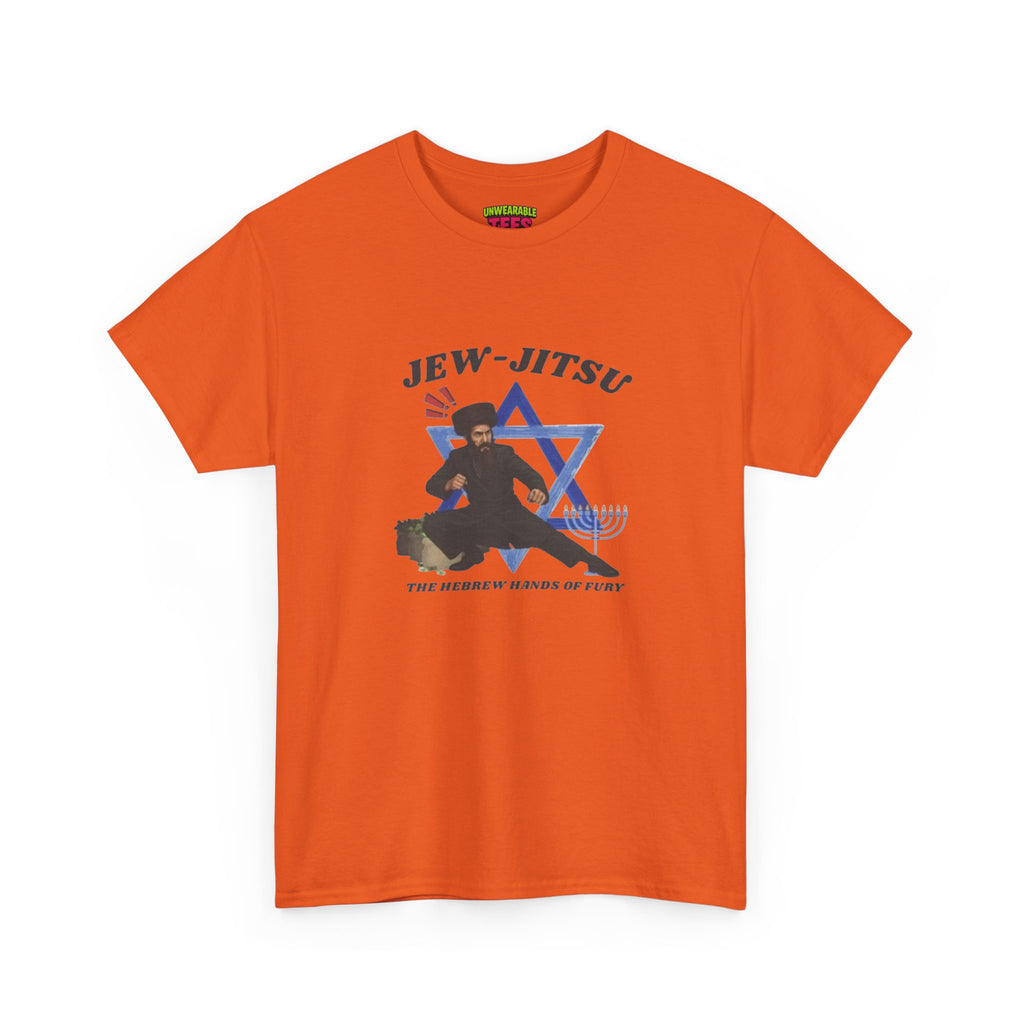 Jew-Jitsu The Hebrew Hands of Fury T-Shirt