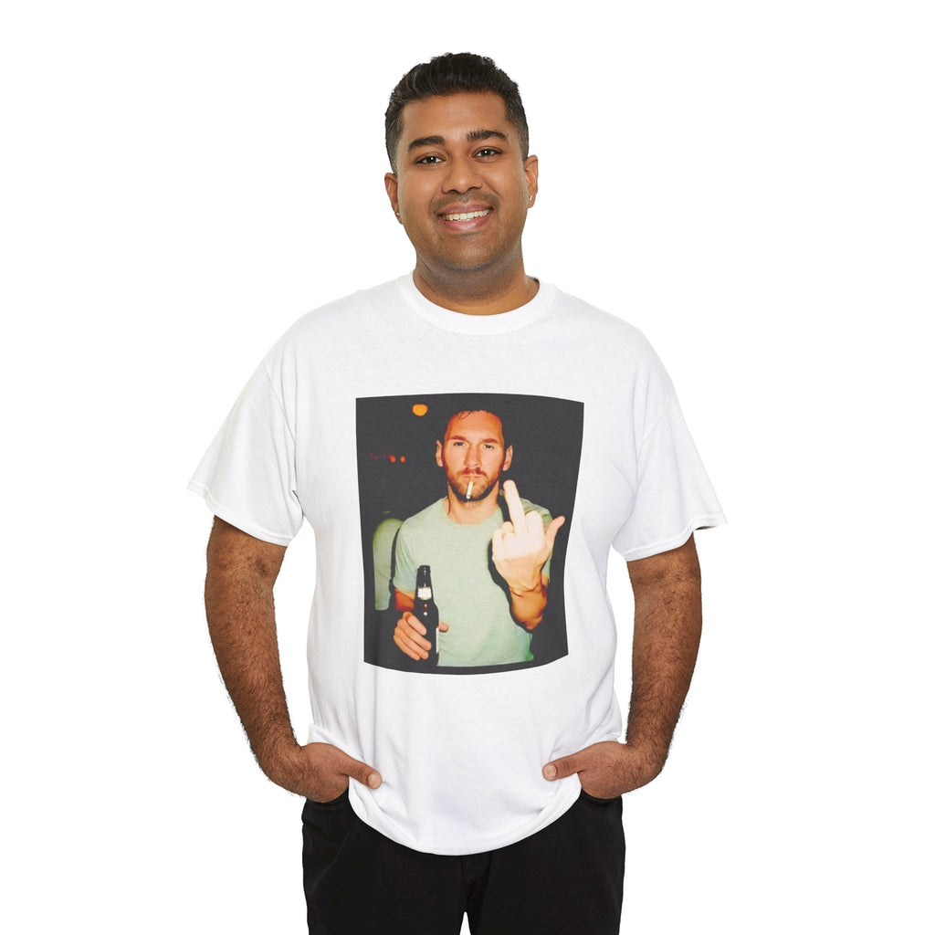 Lionel Messi Happy Hour Middle Finger T-Shirt