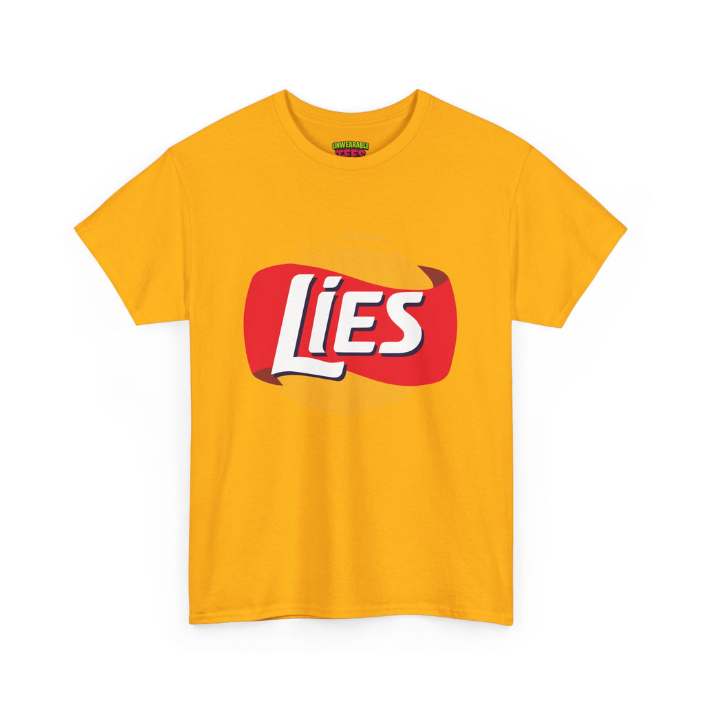 Lay's Parody Logo "Lies" T-Shirt