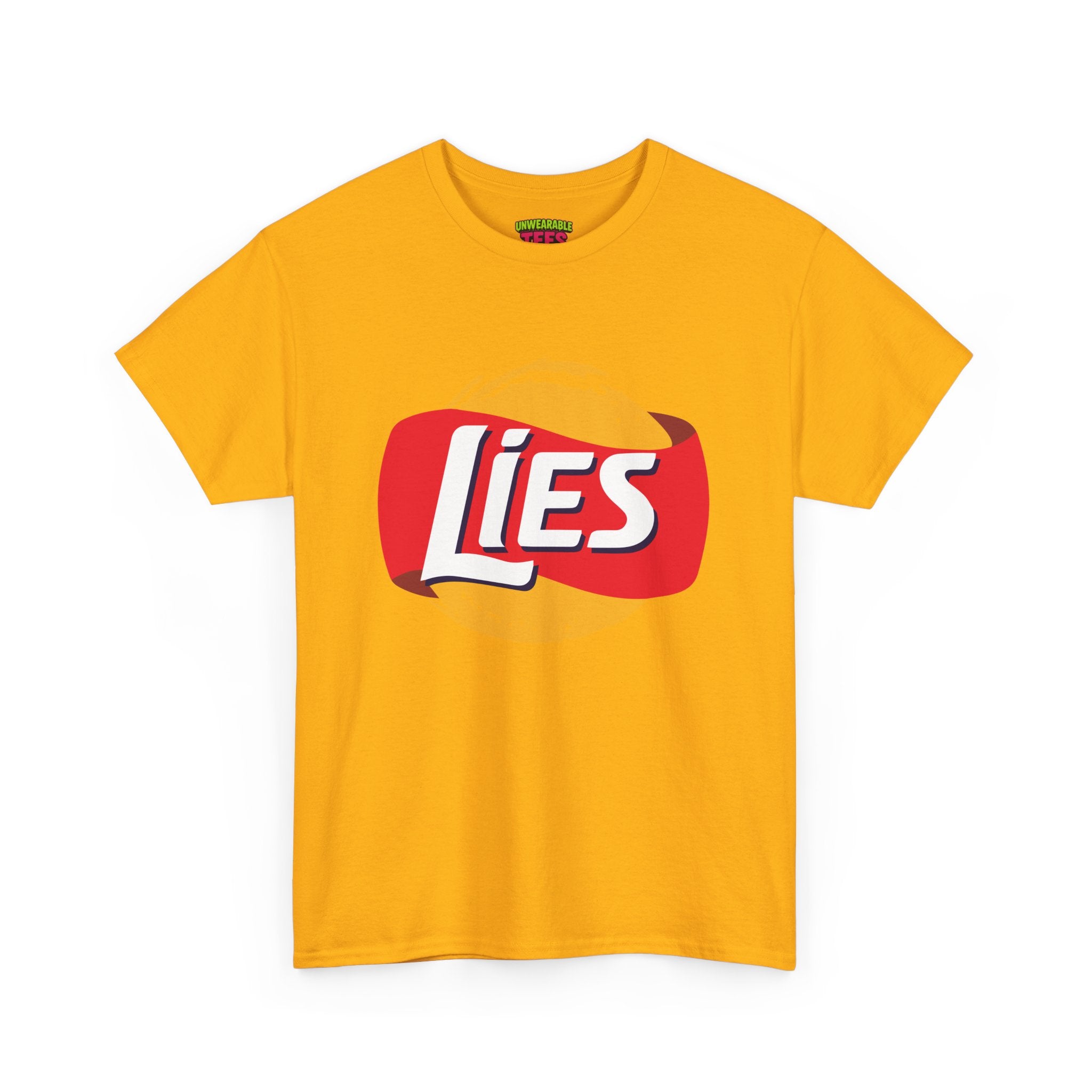 Lay's Parody Logo "Lies" T-Shirt