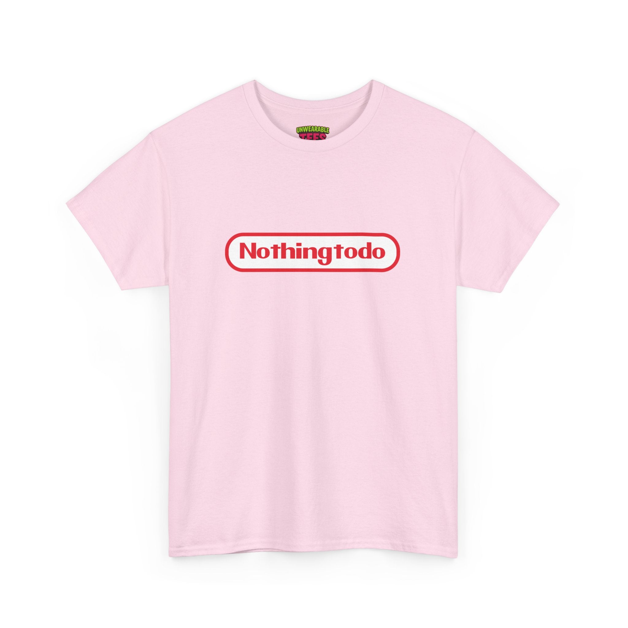 "Nothing To Do" Parody Logo T-Shirt