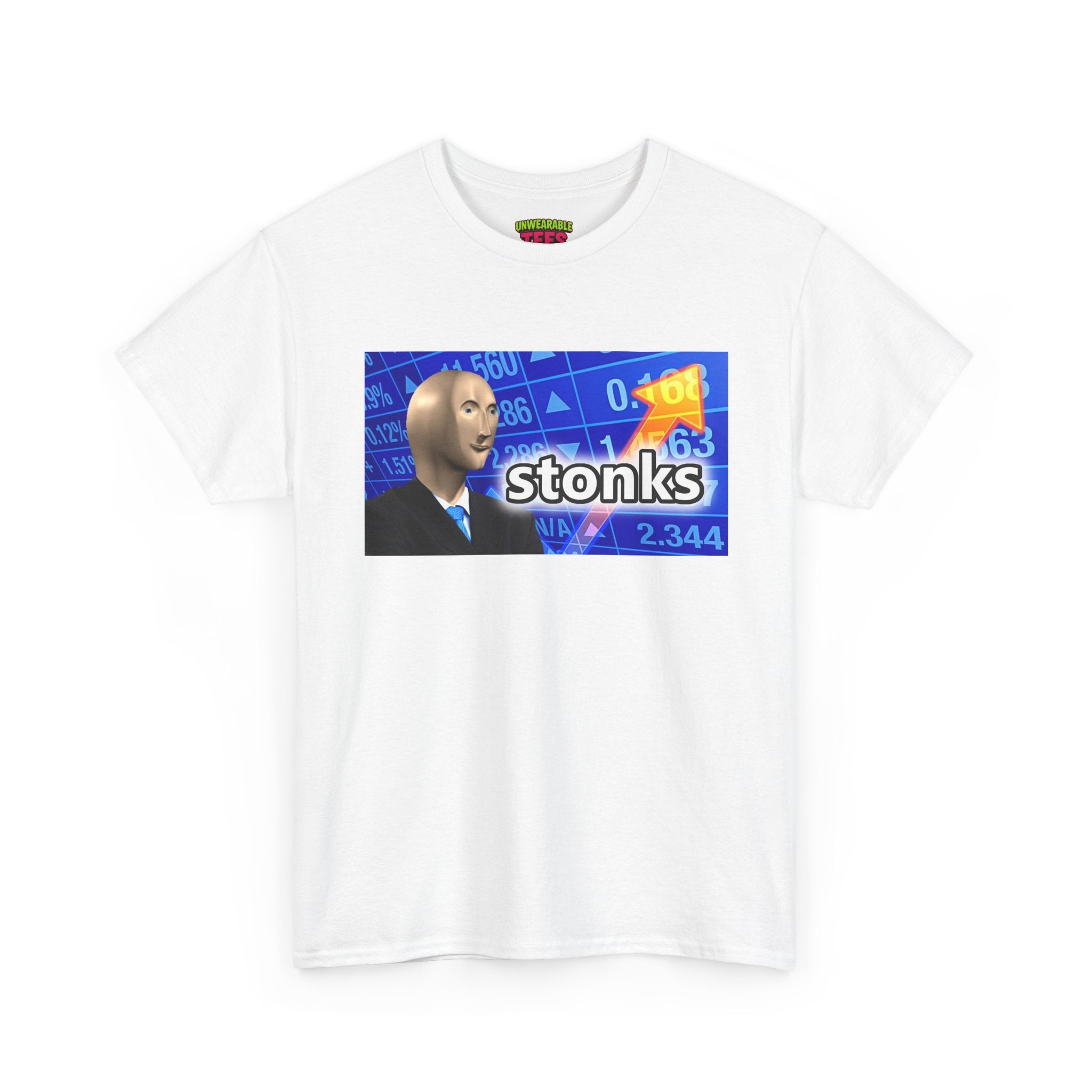 Stonks Stock Market Meme T-Shirt