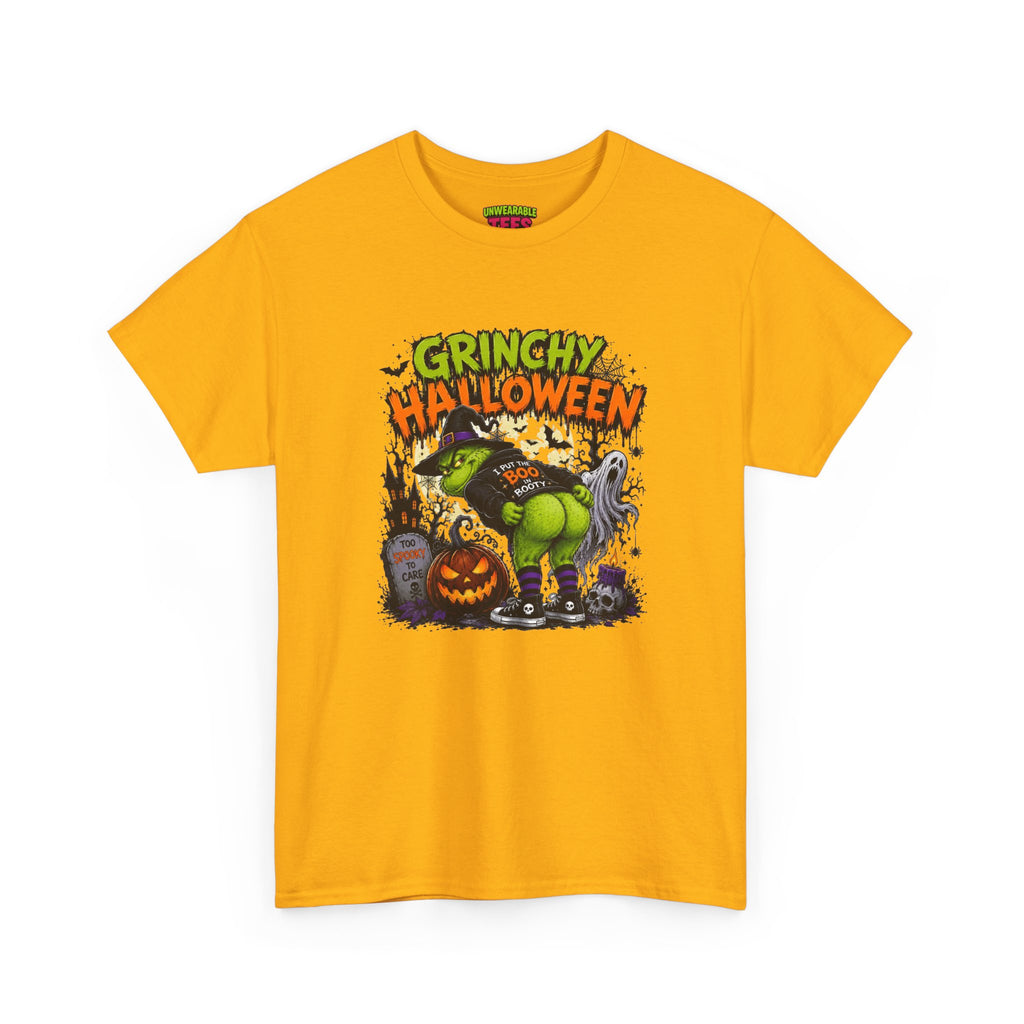 Grinchy Halloween Inappropriate Halloween T-Shirt