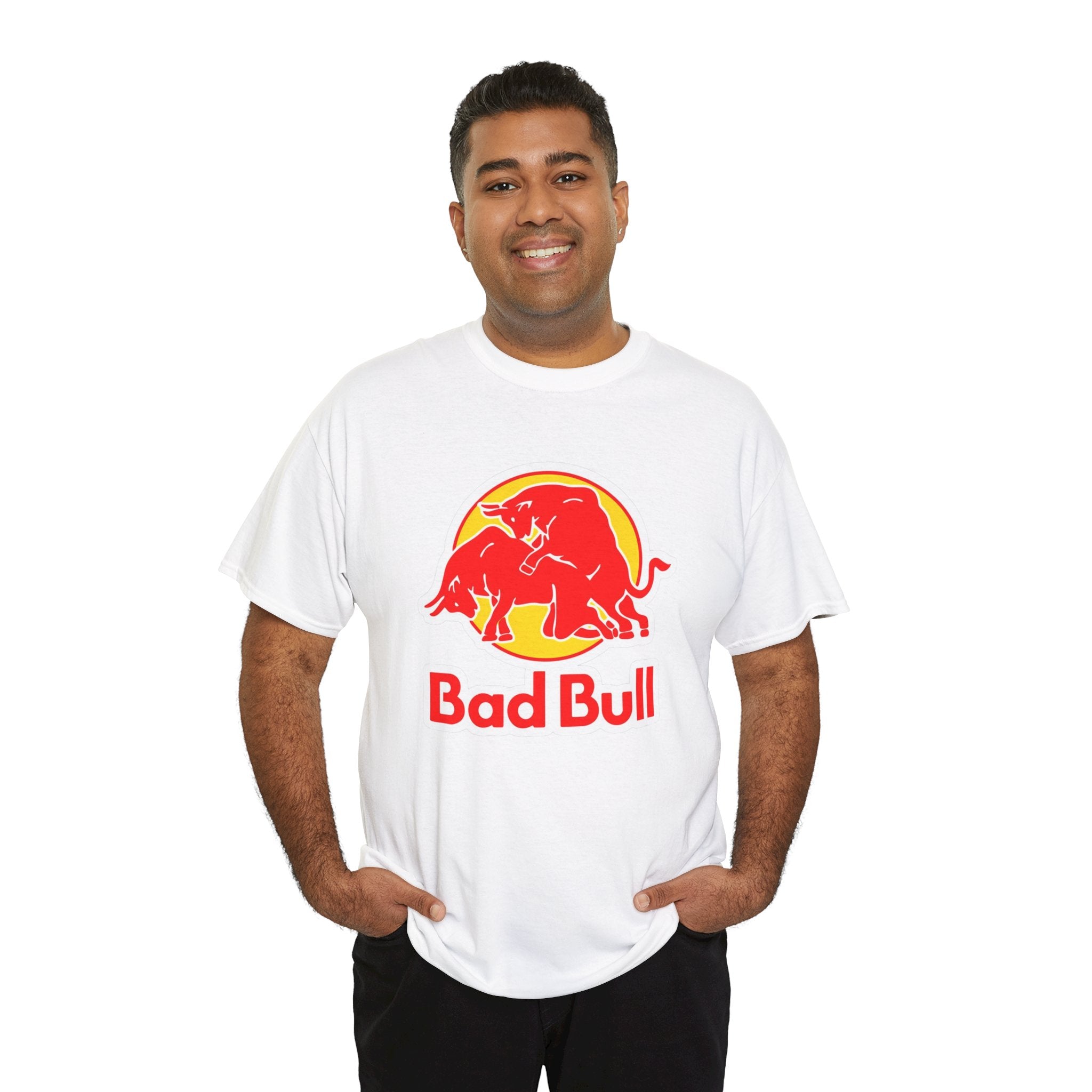 Red Bull Parody Logo "Bad Bull" T-Shirt