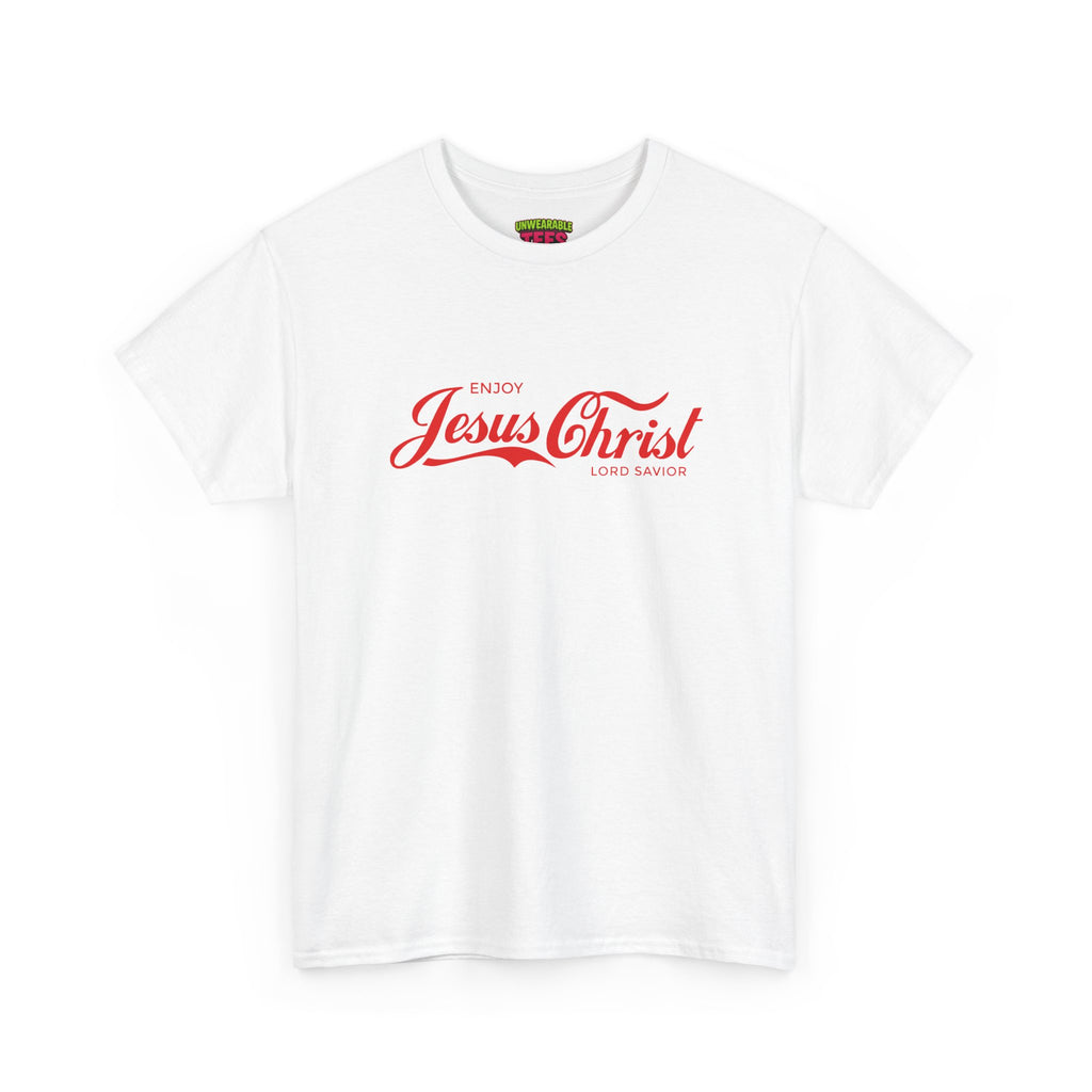 Coca Cola Parody Logo "Jesus Christ" T-Shirt