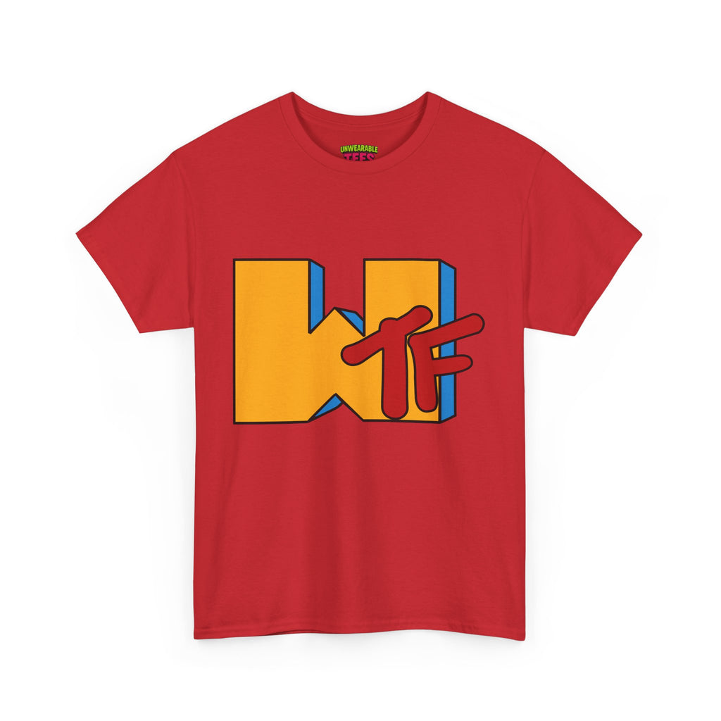 MTV Parody Logo "WTF" T-Shirt