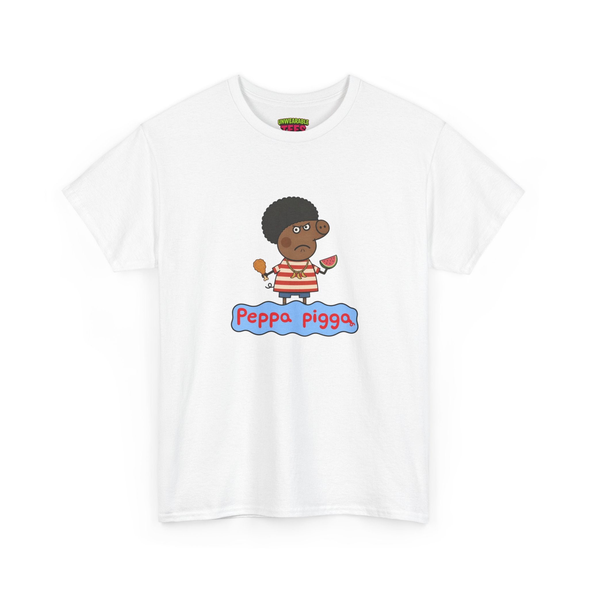 Peppa Pigga Parody Logo T-Shirt