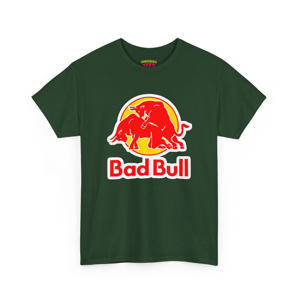 Red Bull Parody Logo "Bad Bull" T-Shirt
