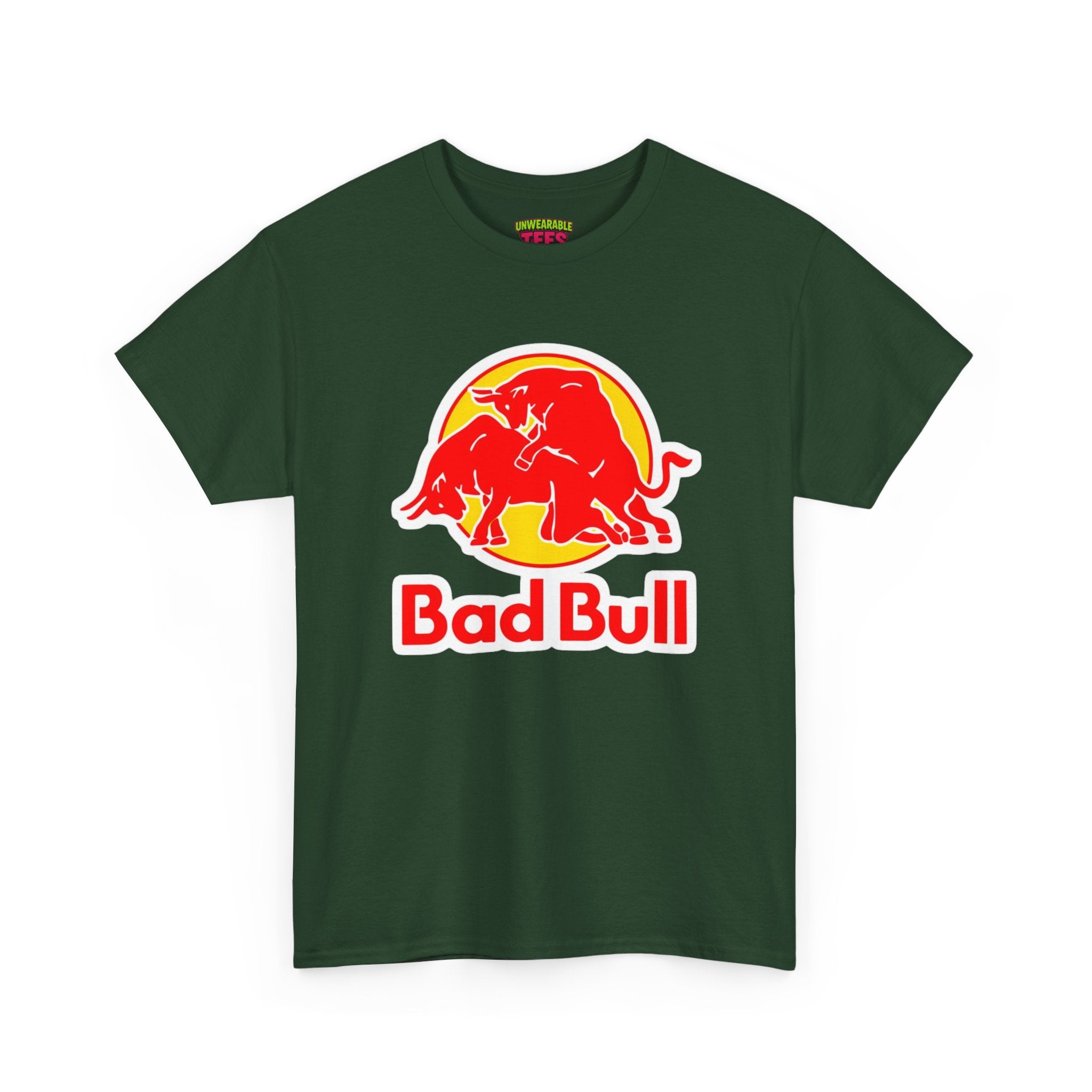 Red Bull Parody Logo "Bad Bull" T-Shirt
