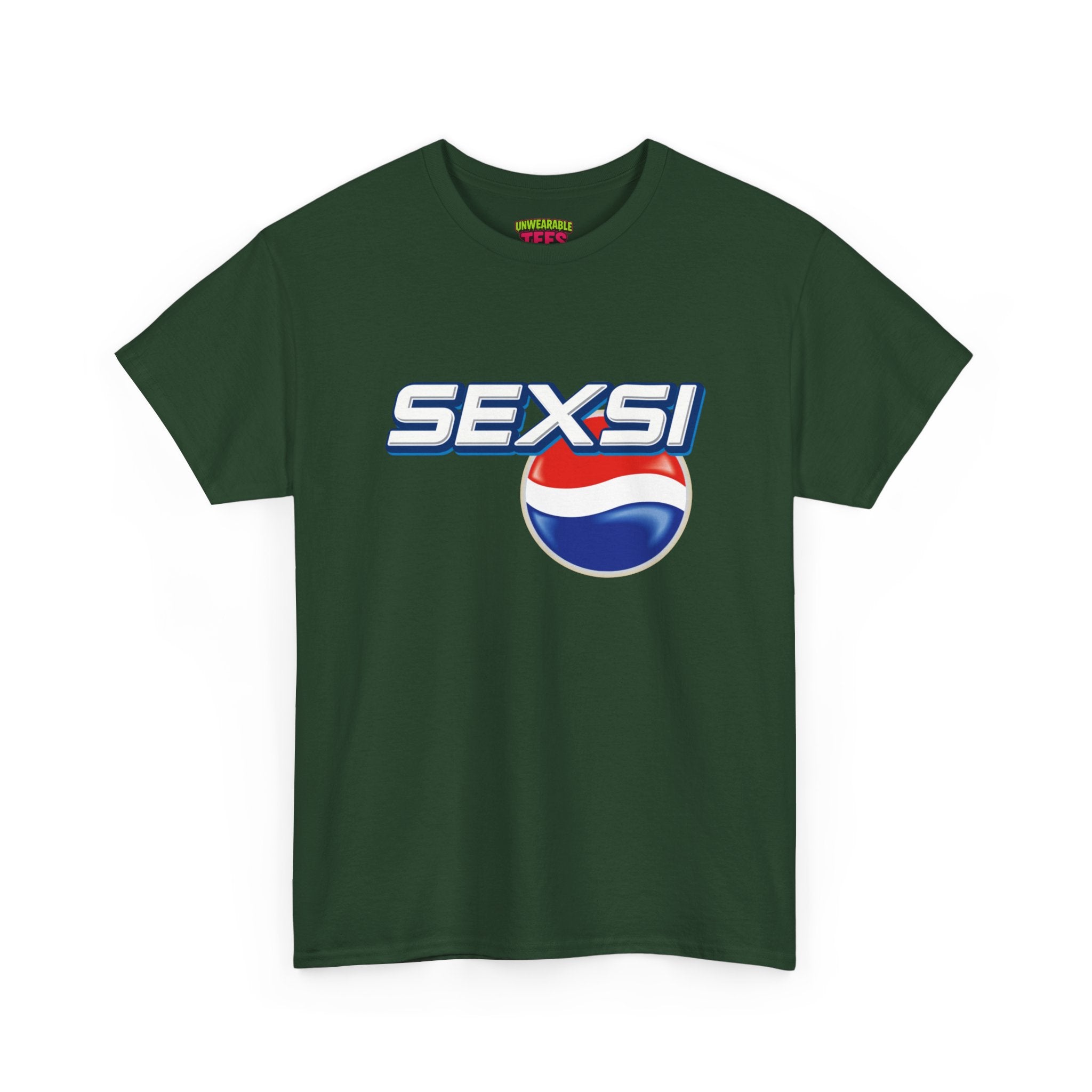 Pepsi Parody Logo "Sexsi" T-Shirt