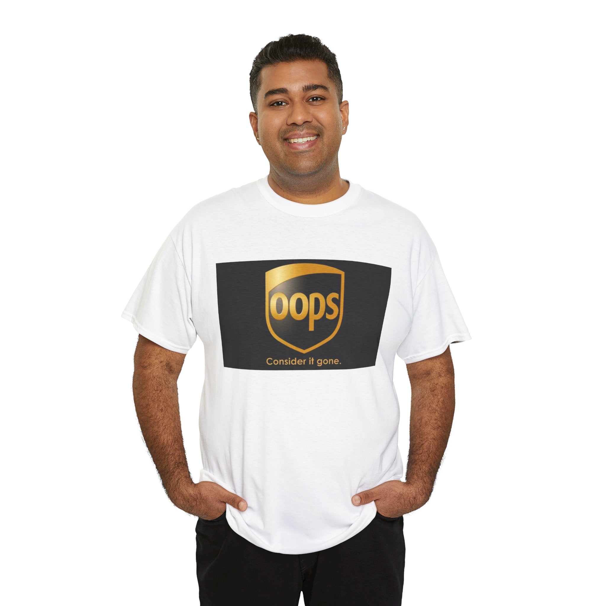 UPS Parody Logo "Oops" T-Shirt