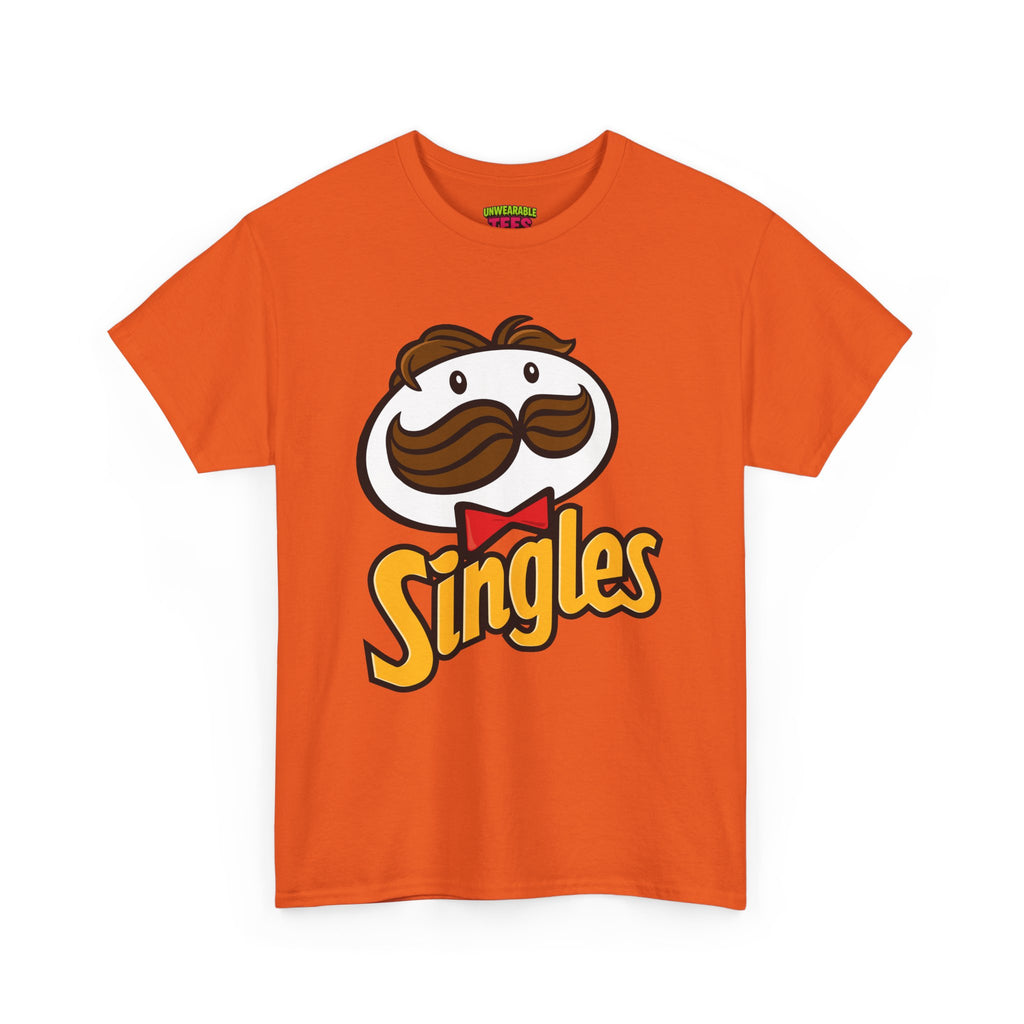 Pringles Parody Logo "Singles" T-Shirt