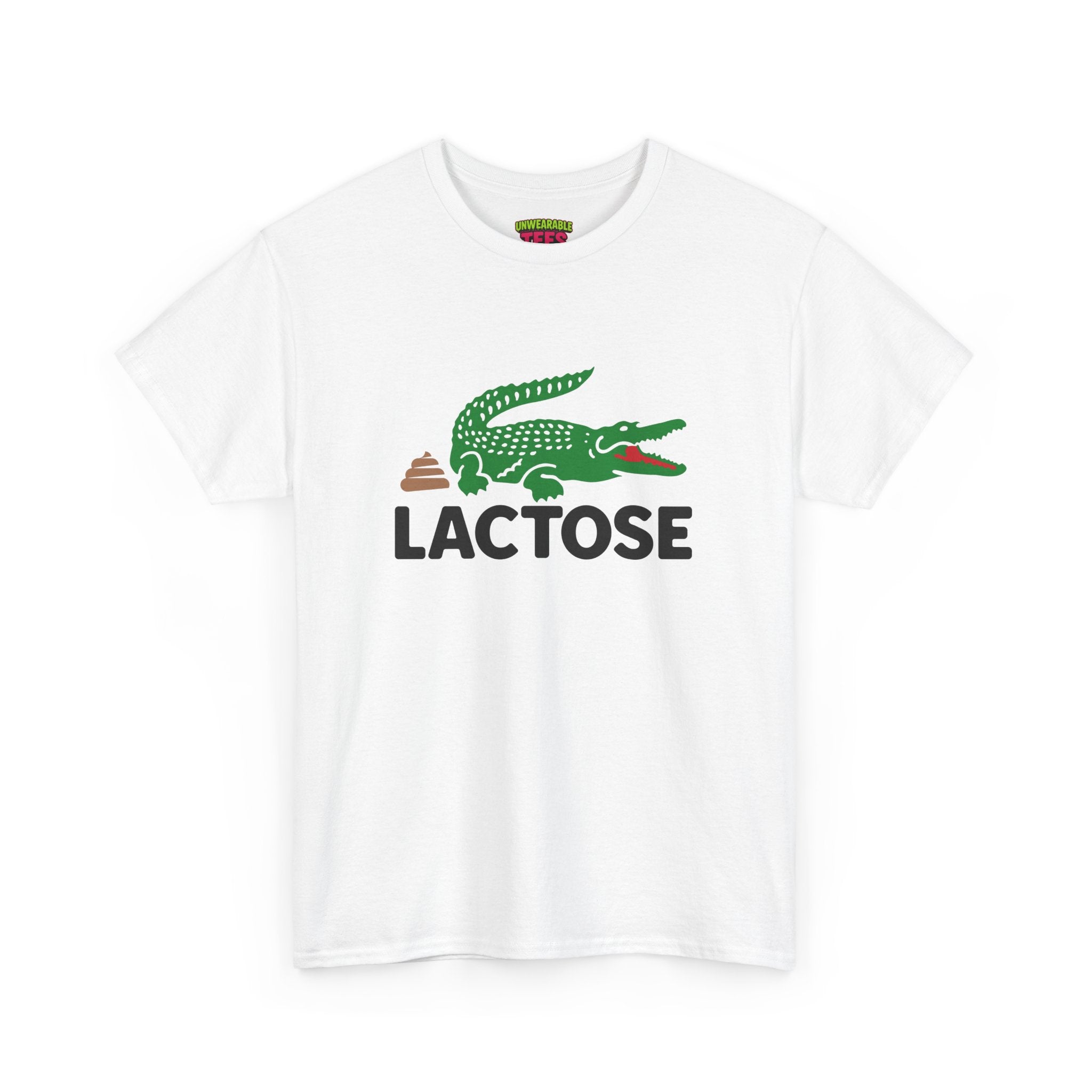 Lacoste Parody Logo "Lactose" T-Shirt