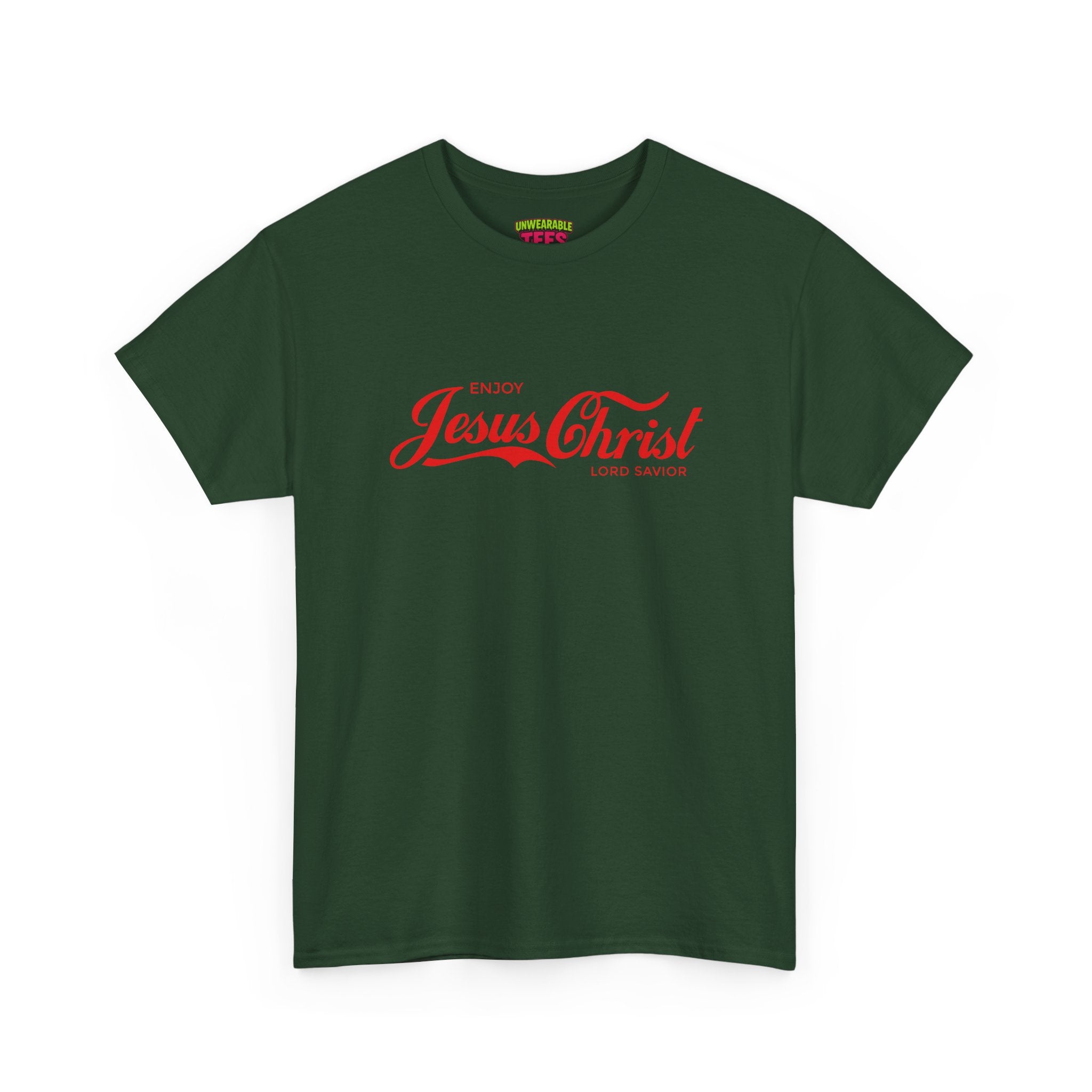 Coca Cola Parody Logo "Jesus Christ" T-Shirt