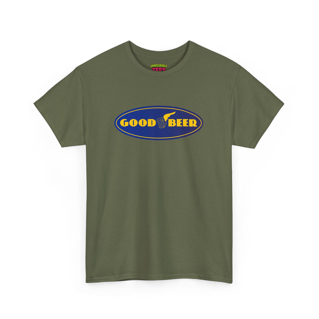 Good Year Parody Logo "Good Beer" T-Shirt