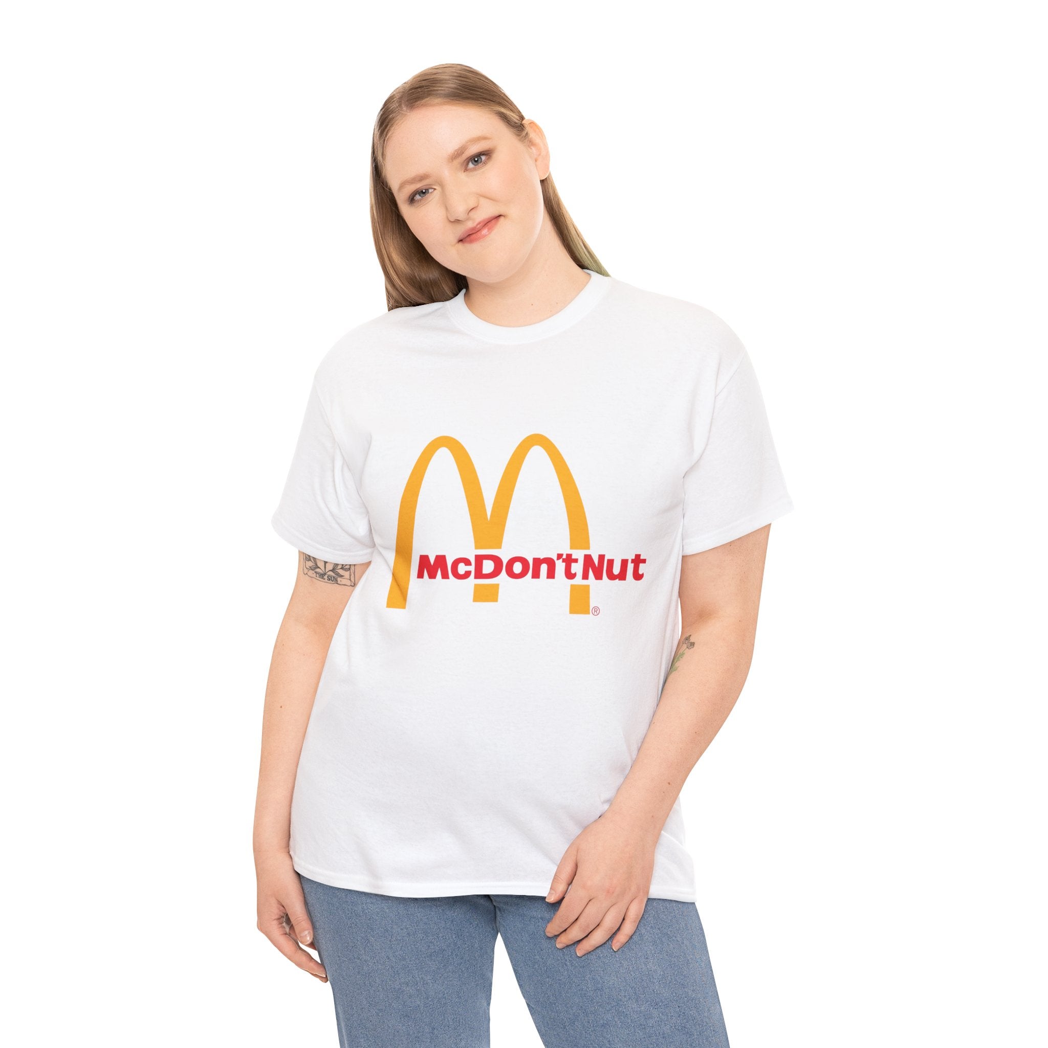 McDonald's Parody Logo "McDon'tNut" T-Shirt