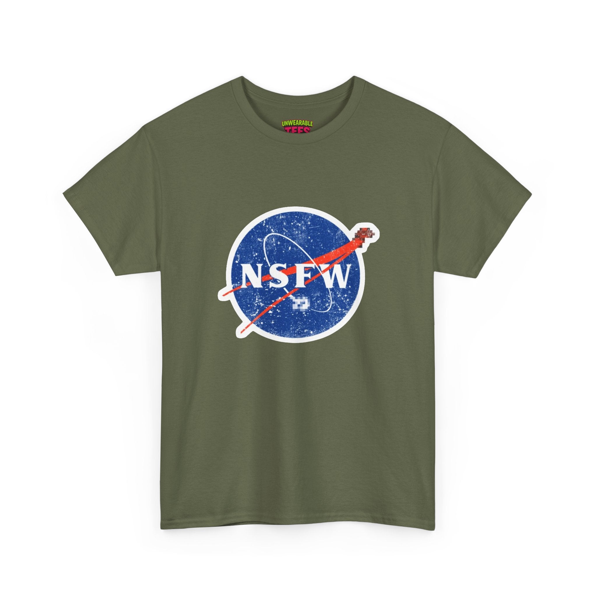 NASA Parody Logo NSFW T-Shirt