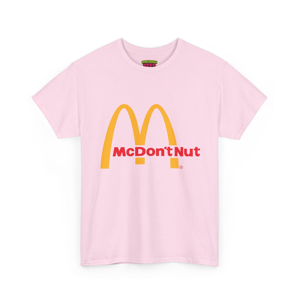 McDonald's Parody Logo "McDon'tNut" T-Shirt