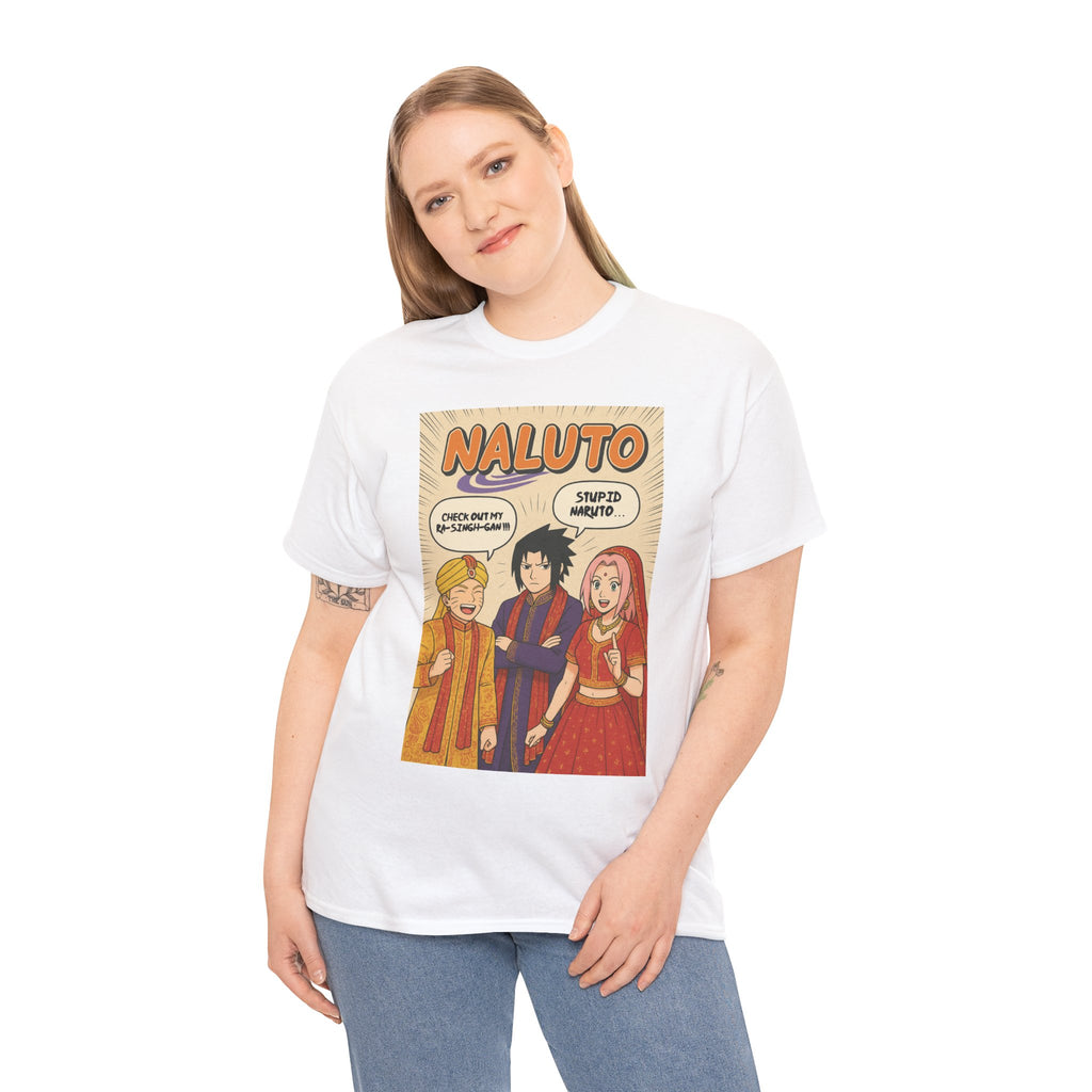 Naruto Memes "Naluto" Indian Naruto T-Shirt