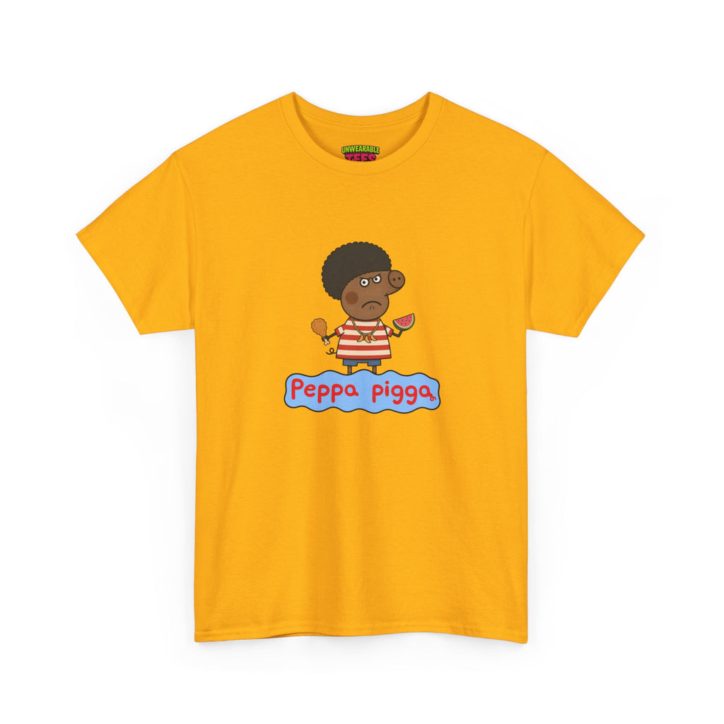 Peppa Pigga Parody Logo T-Shirt