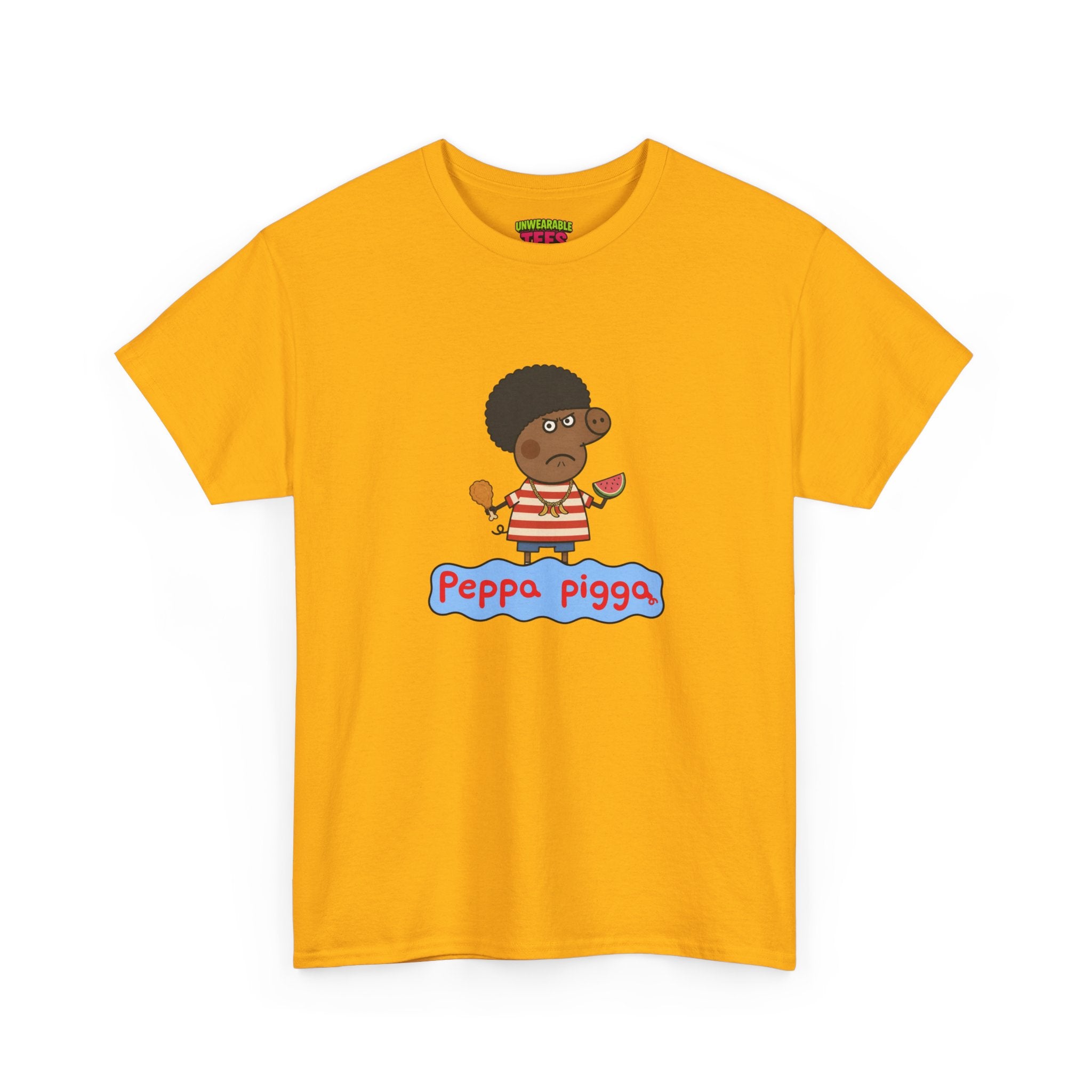 Peppa Pigga Parody Logo T-Shirt