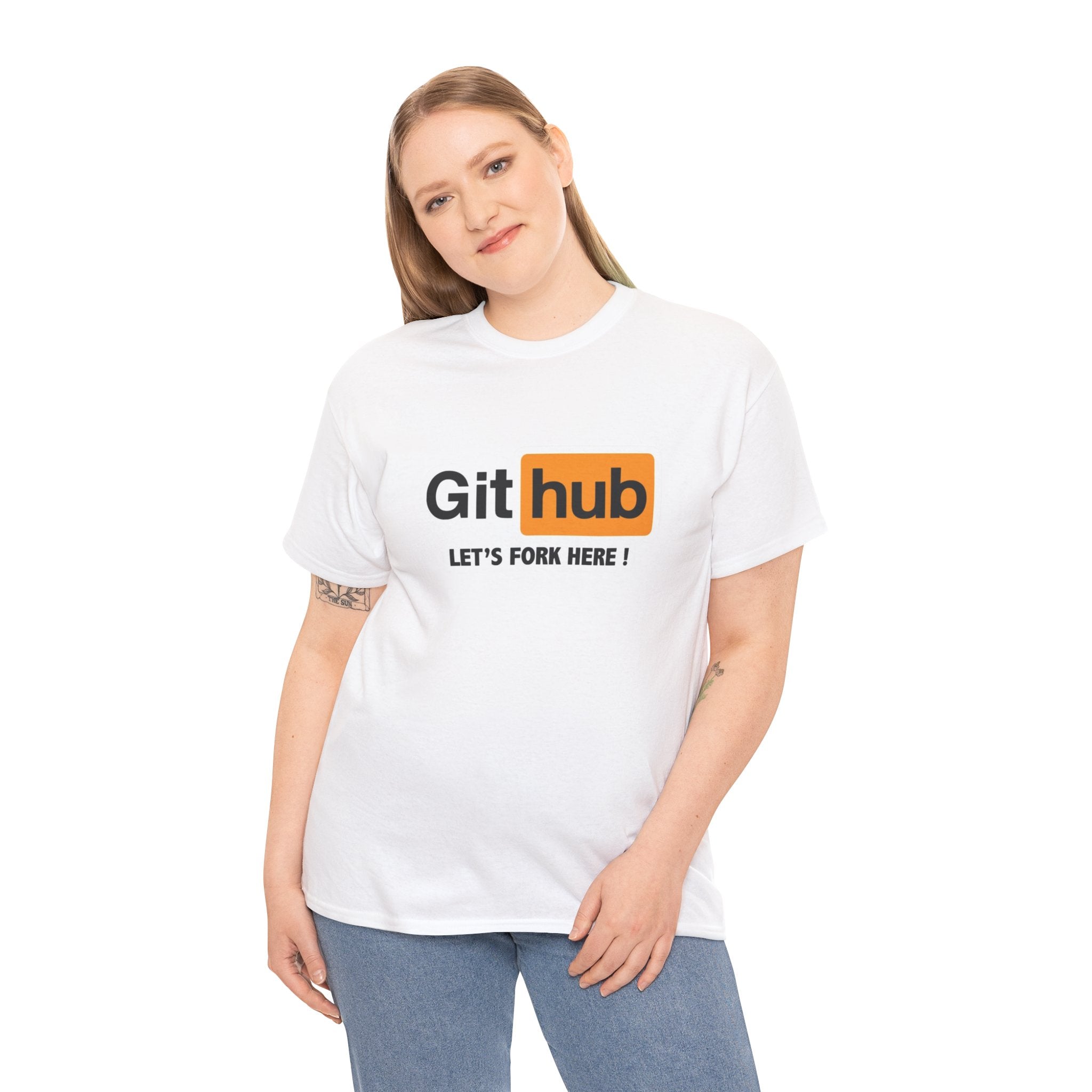 GitHub Parody Logo T-Shirt