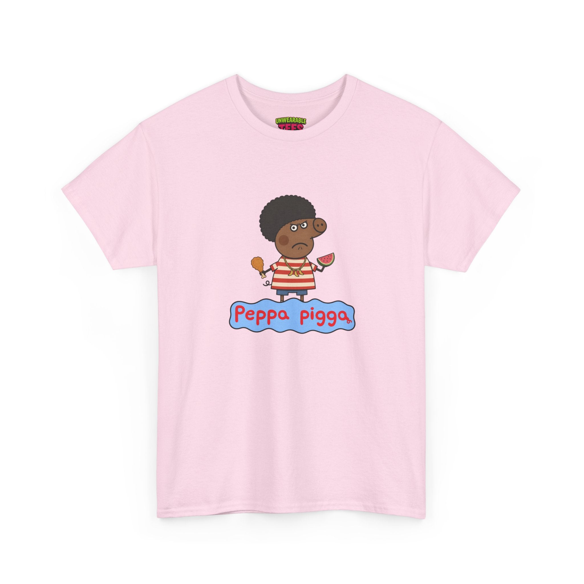Peppa Pigga Parody Logo T-Shirt