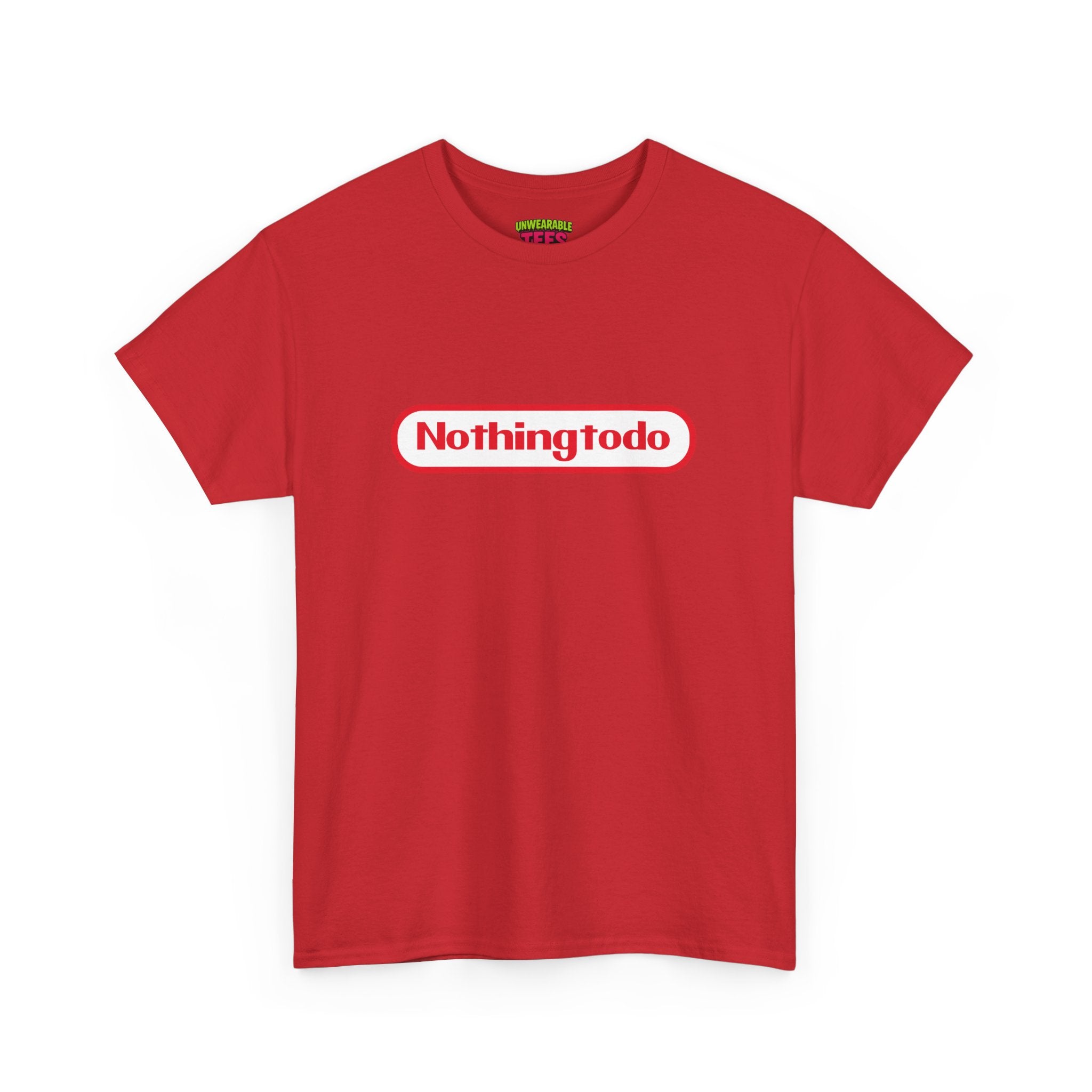 "Nothing To Do" Parody Logo T-Shirt