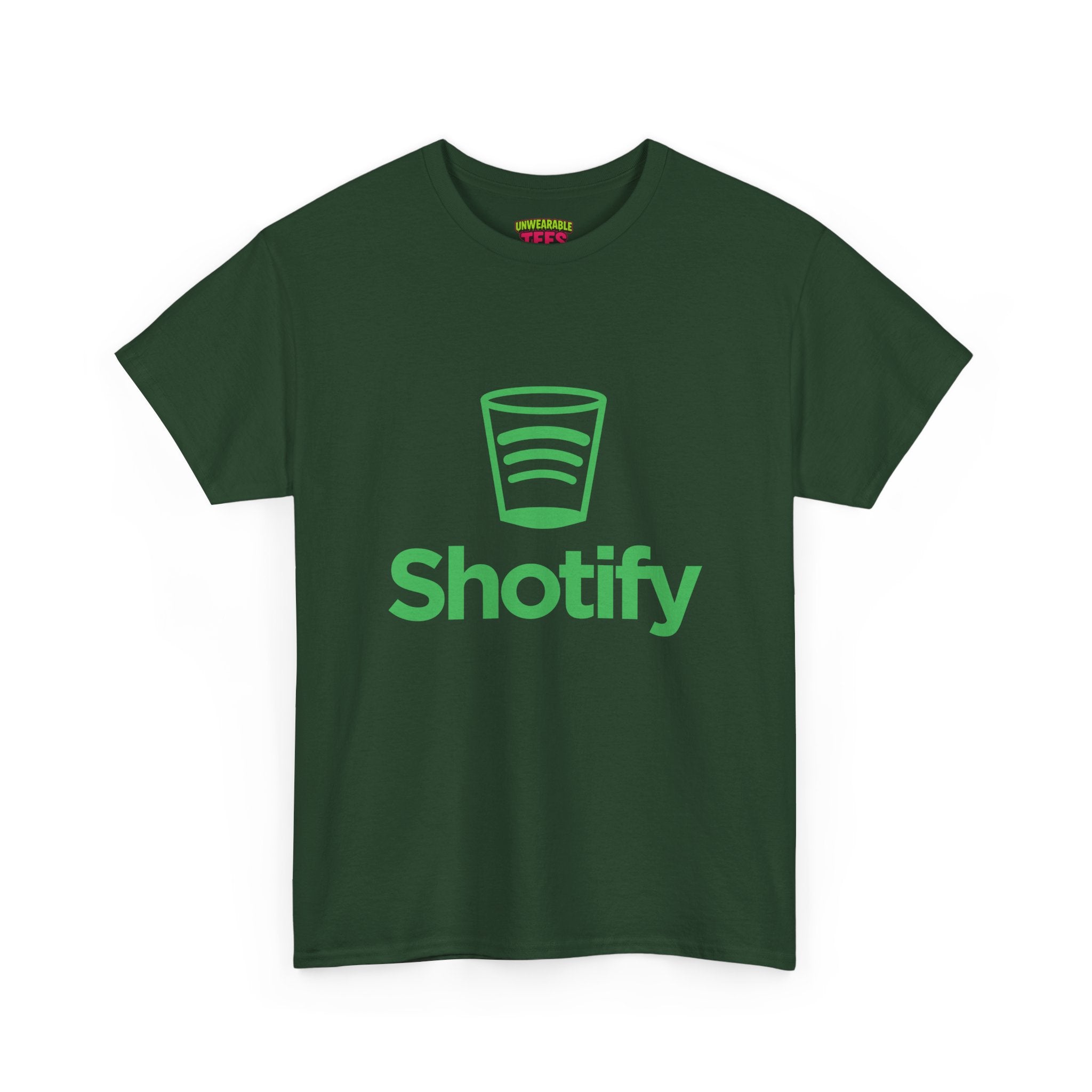 Spotify Parody Logo "Shotify" T-Shirt