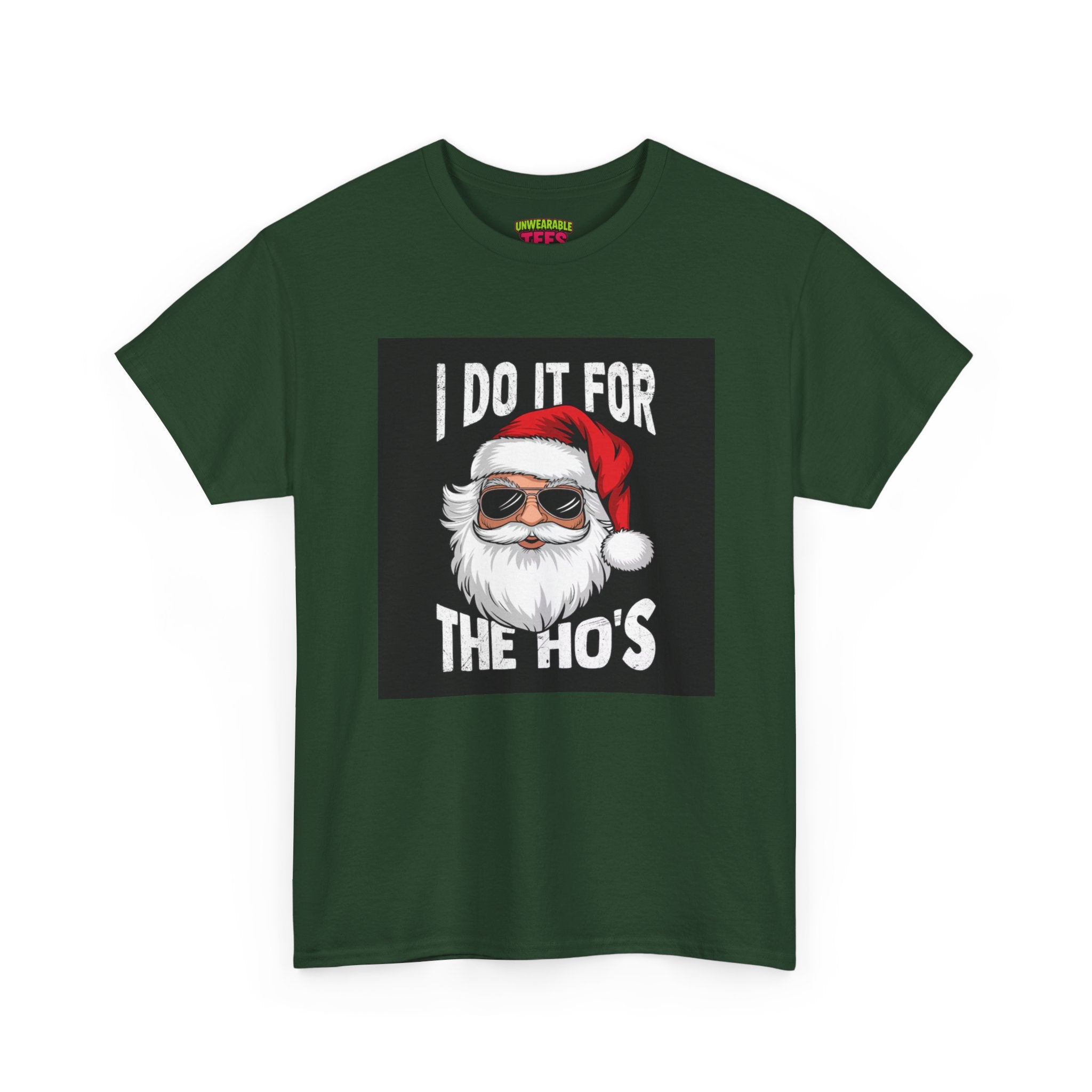 I Do It for the Ho's Inappropriate Christmas T-Shirt