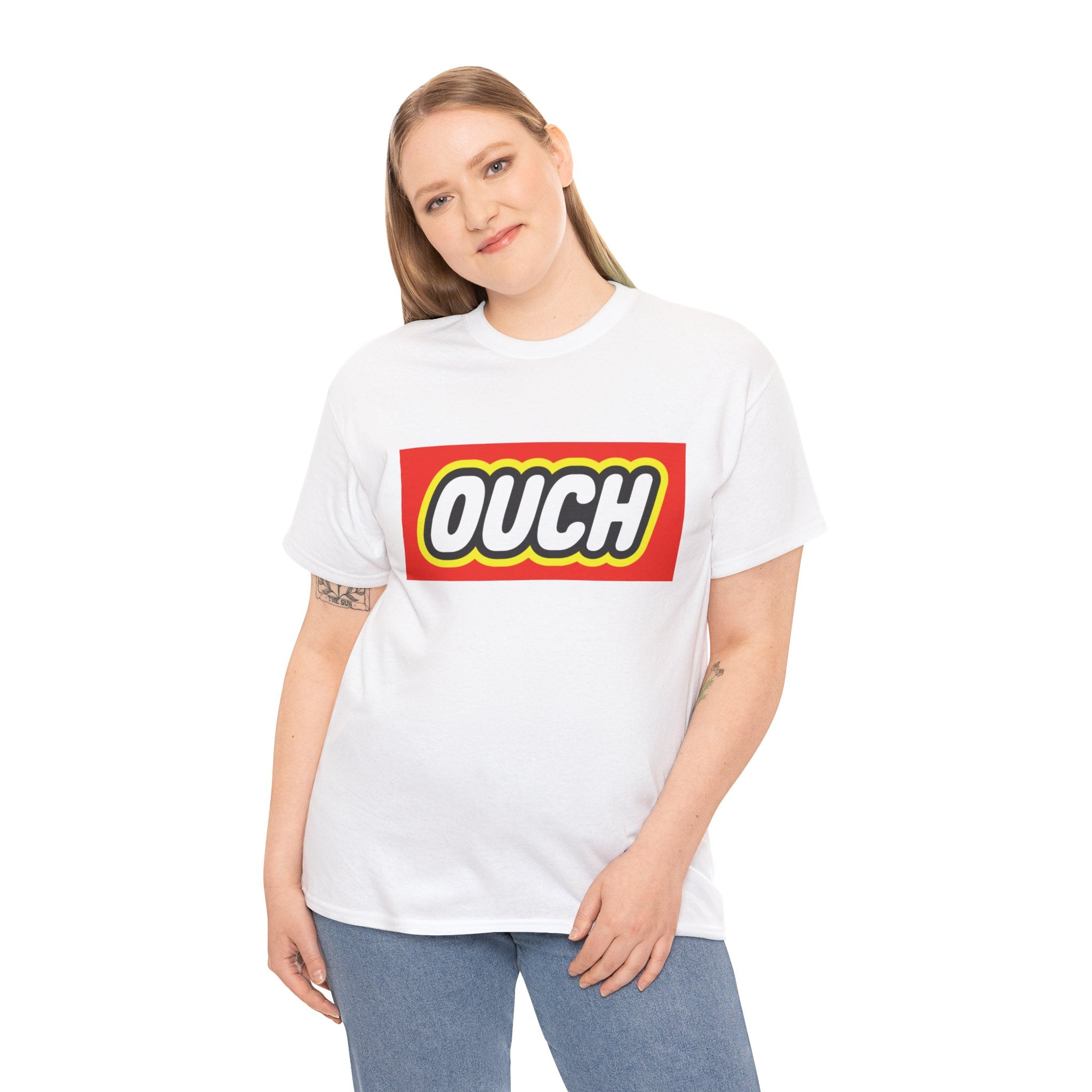 Lego Parody Logo "Ouch" T-Shirt