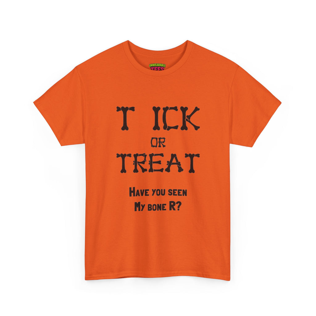 Tick or Treat Inappropriate Halloween T-Shirt