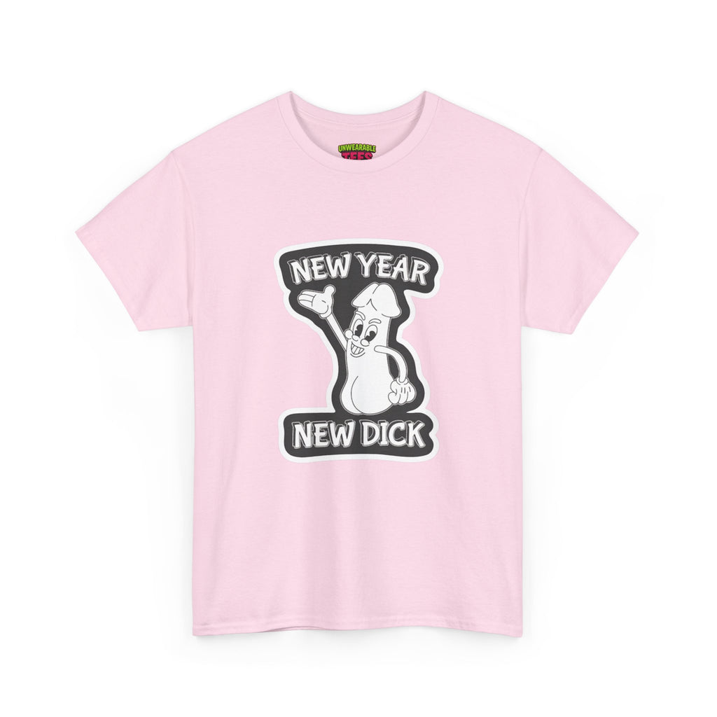 New Year New Dick Inappropriate New Year T-Shirt