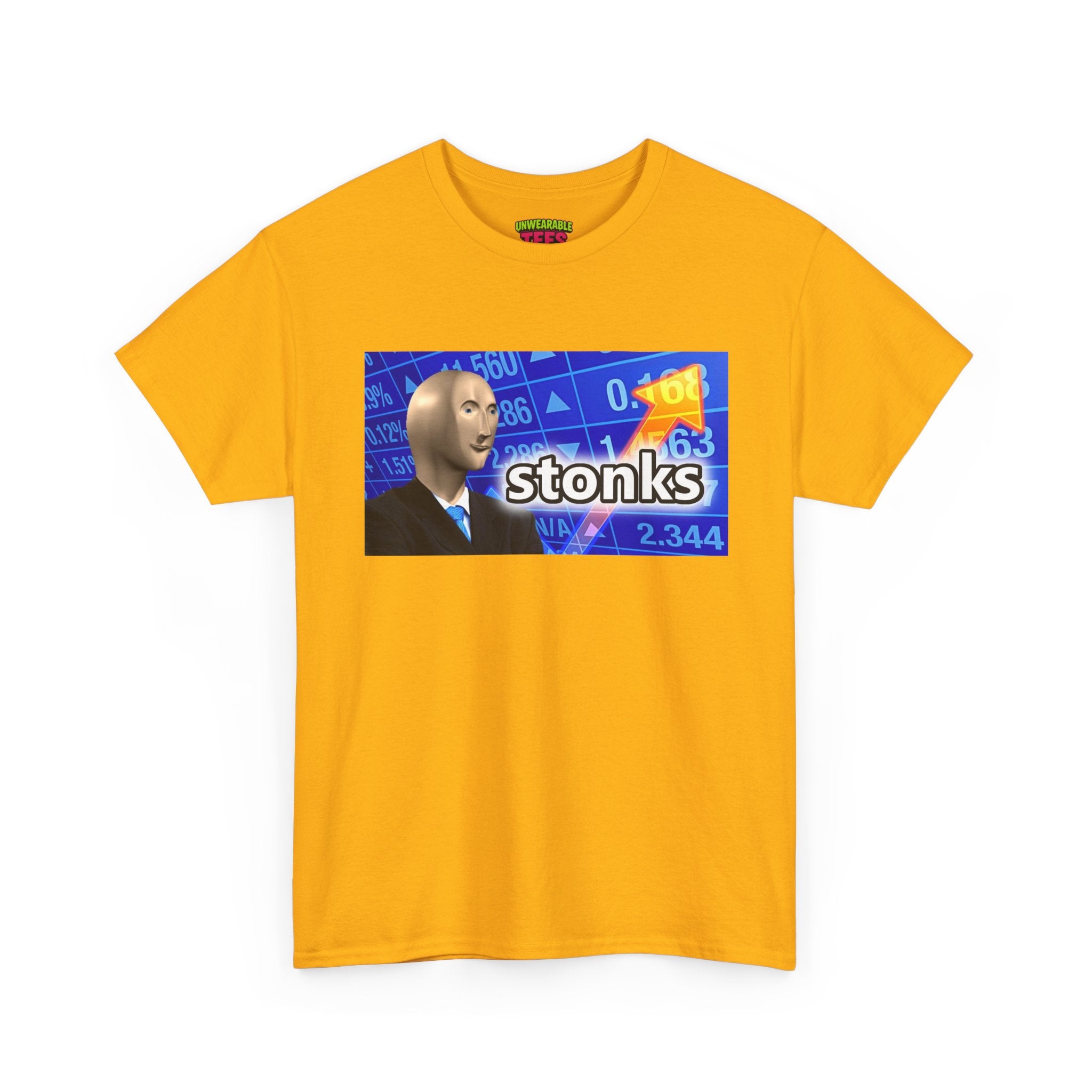 Stonks Stock Market Meme T-Shirt