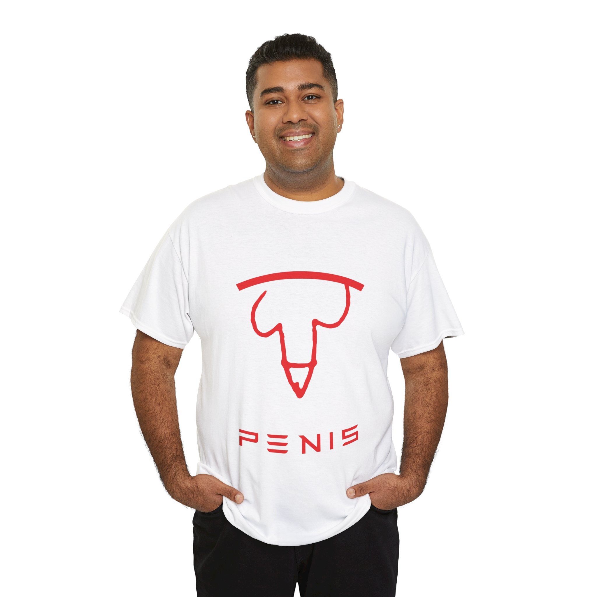 Tesla Parody Logo "Penis" T-Shirt