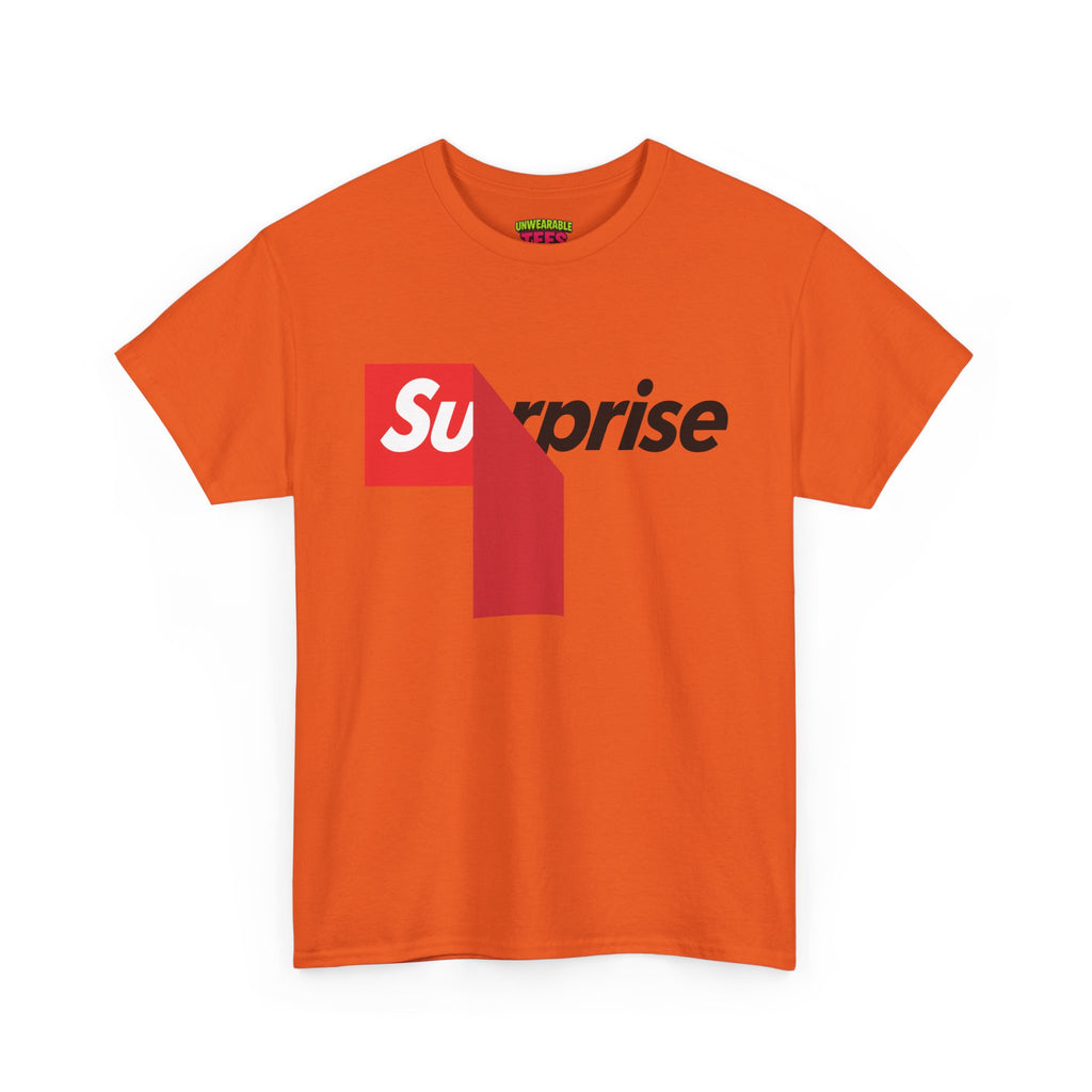 Supreme Parody Logo "Surprise" T-Shirt